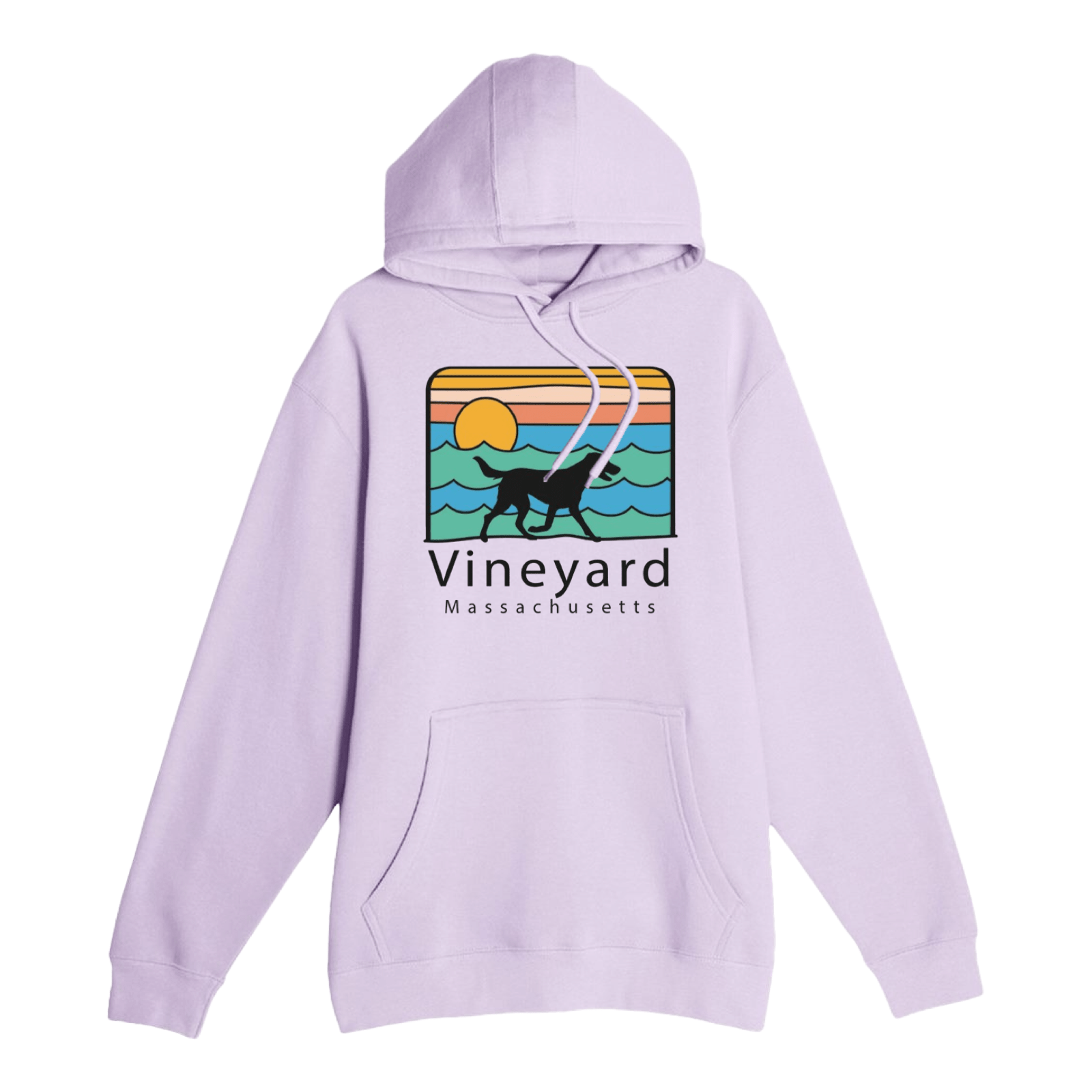 Cape Cod Clothing Company Vineyard Summer Dog Comfort Fleece Hoodie