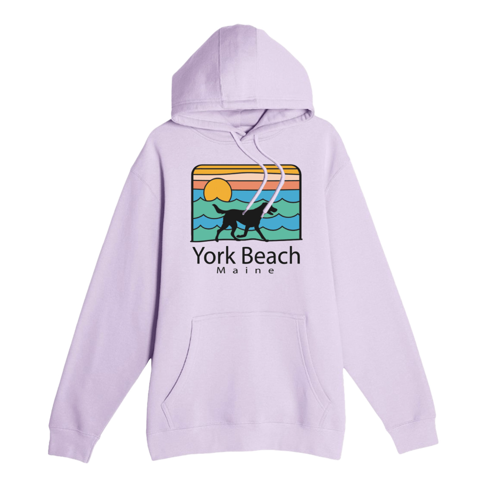 Cape Cod Clothing Company York Beach Summer Dog Comfort Fleece Hoodie