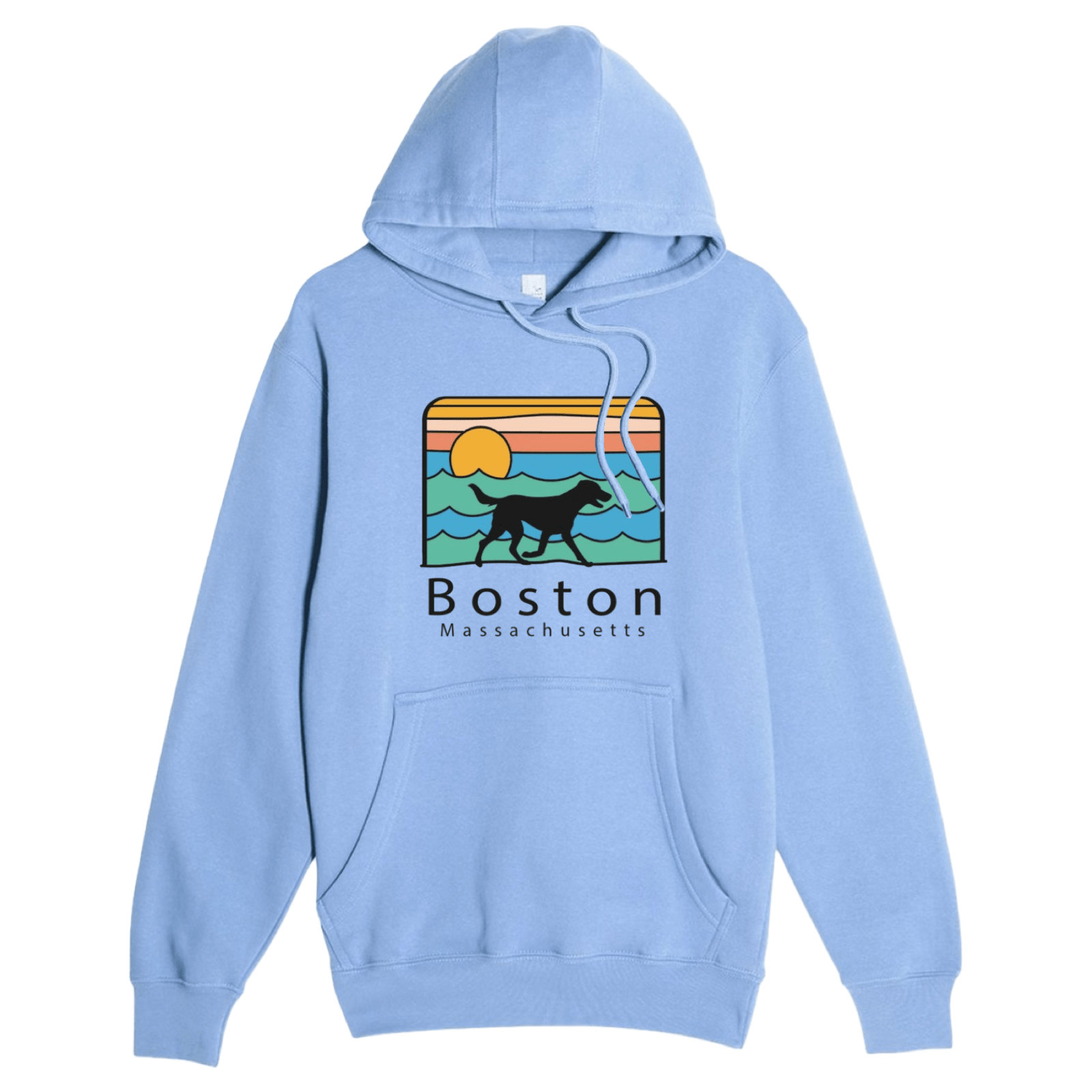 Cape Cod Clothing Company Boston Summer Dog Comfort Fleece Hoodie
