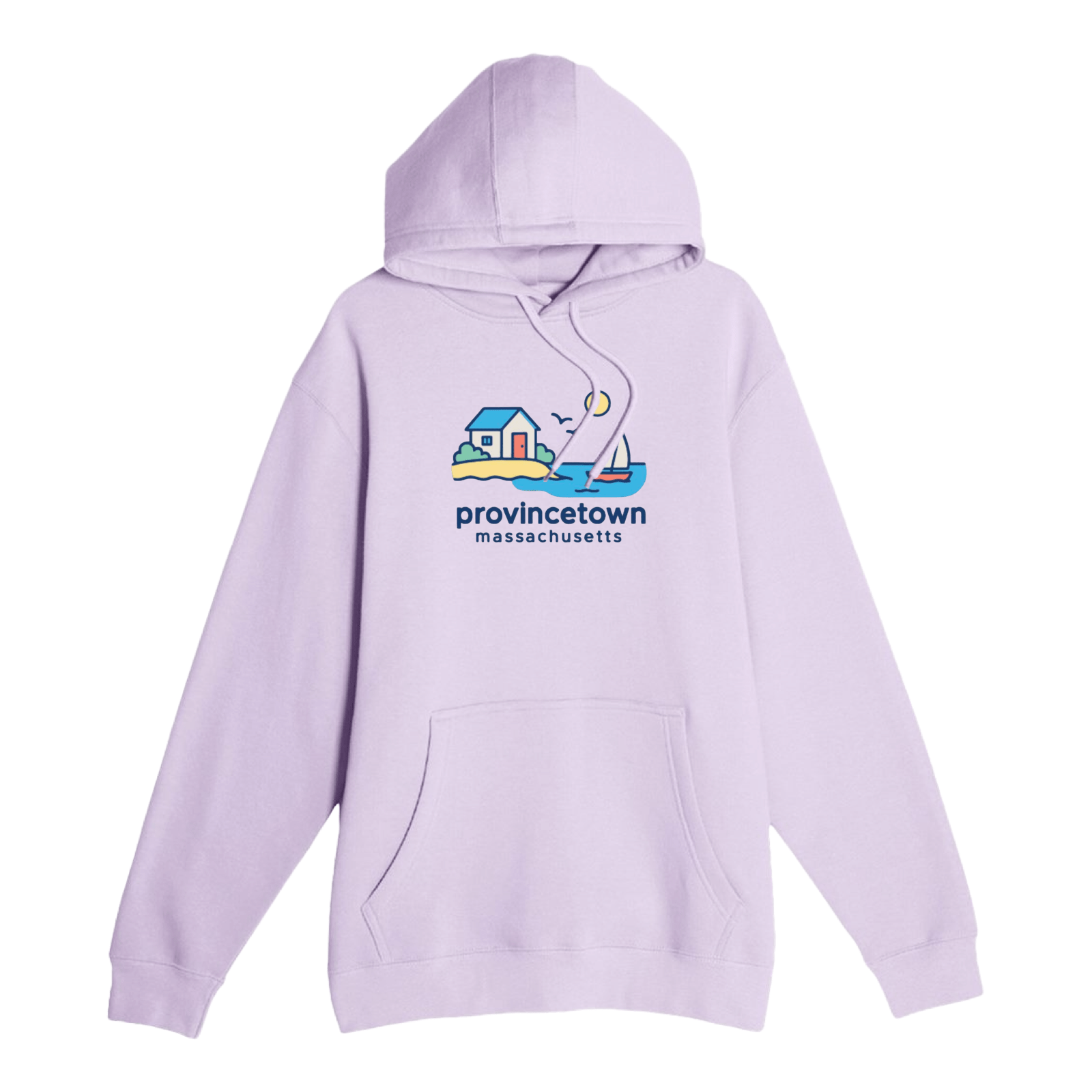 Cape Cod Clothing Company Provincetown Beach House Comfort Fleece Hoodie