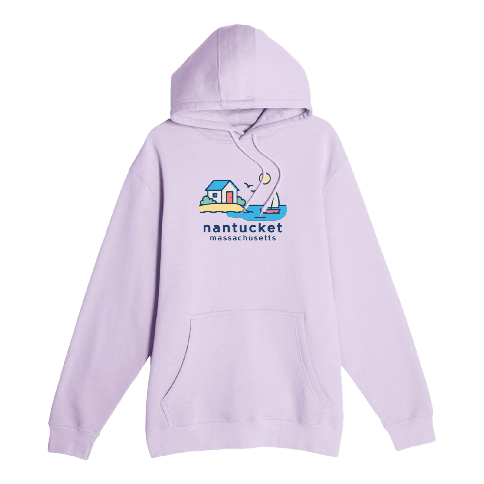 Cape Cod Clothing Company Nantucket Beach House Comfort Fleece Hoodie
