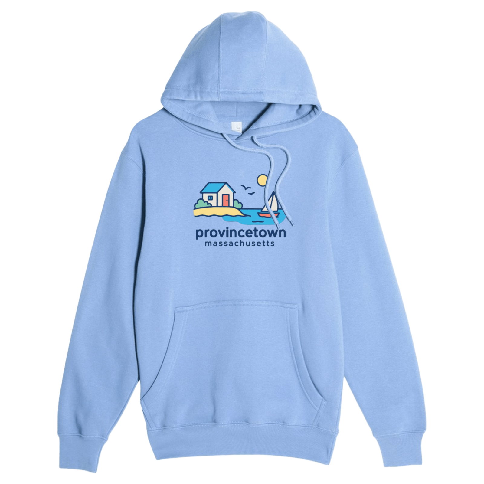 Cape Cod Clothing Company Provincetown Beach House Comfort Fleece Hoodie