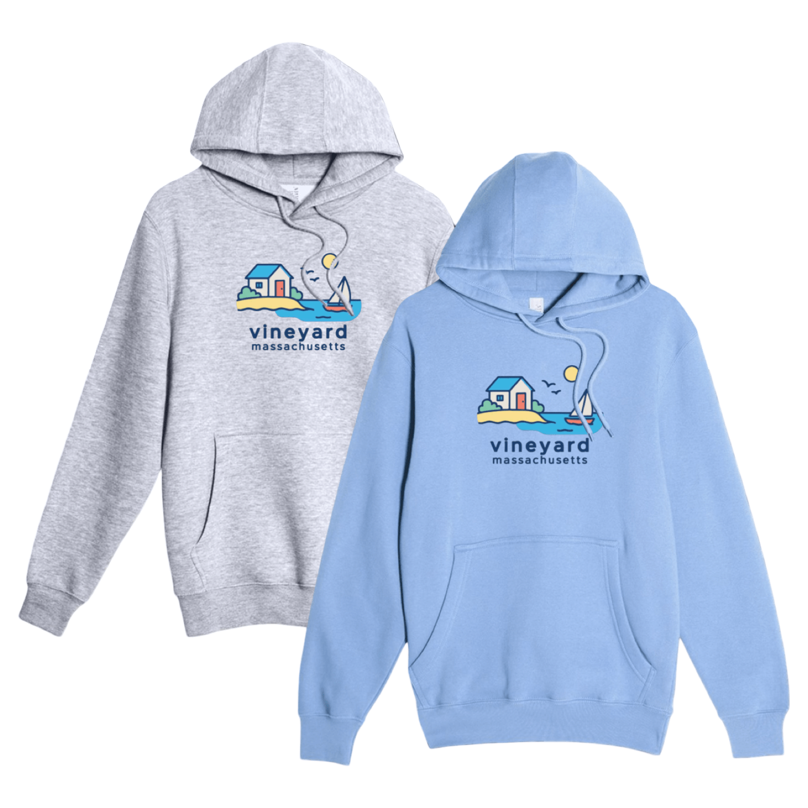 Cape Cod Clothing Company Vineyard Beach House Comfort Fleece Hoodie