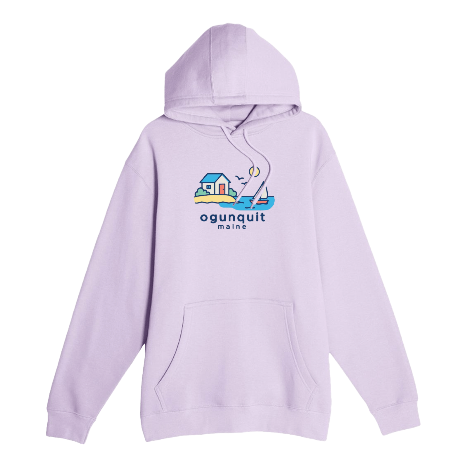 Cape Cod Clothing Company Ogunquit Beach House Comfort Fleece Hoodie