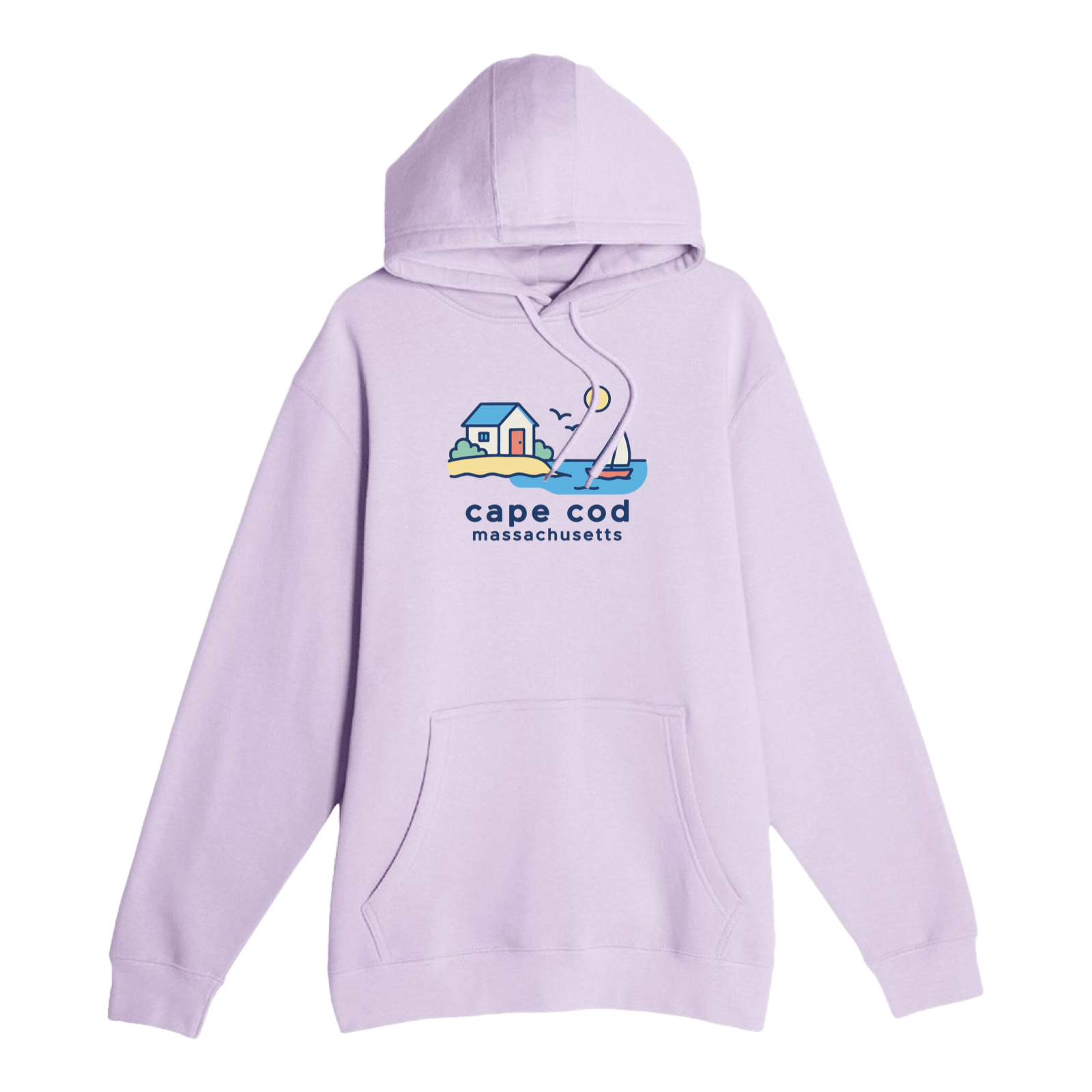 Cape Cod Clothing Company Cape Cod Beach House Comfort Fleece Hoodie