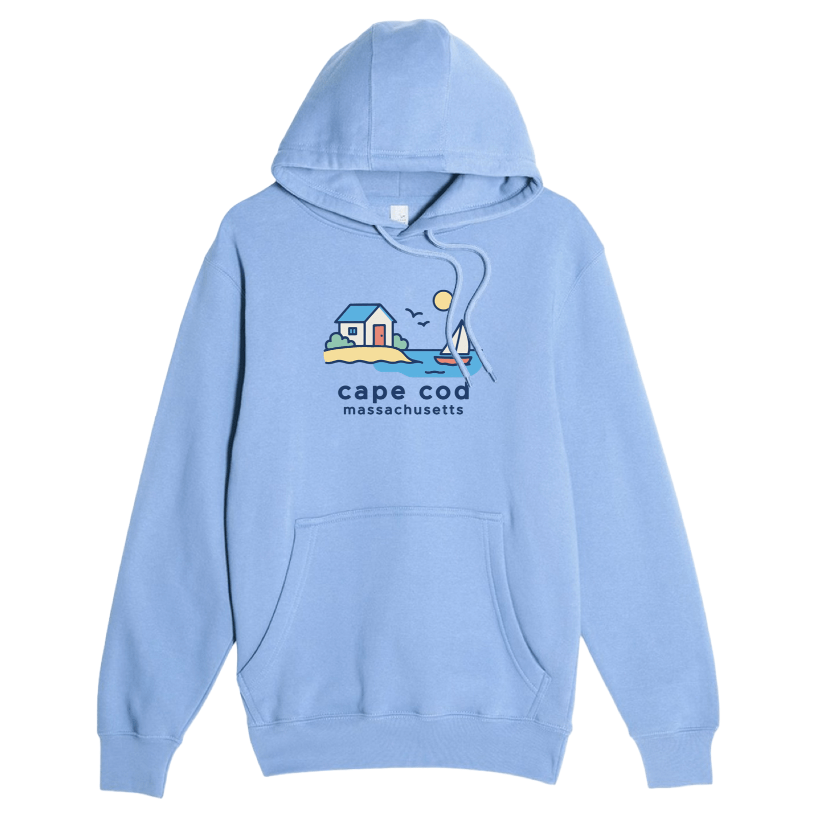 Cape Cod Clothing Company Cape Cod Beach House Comfort Fleece Hoodie