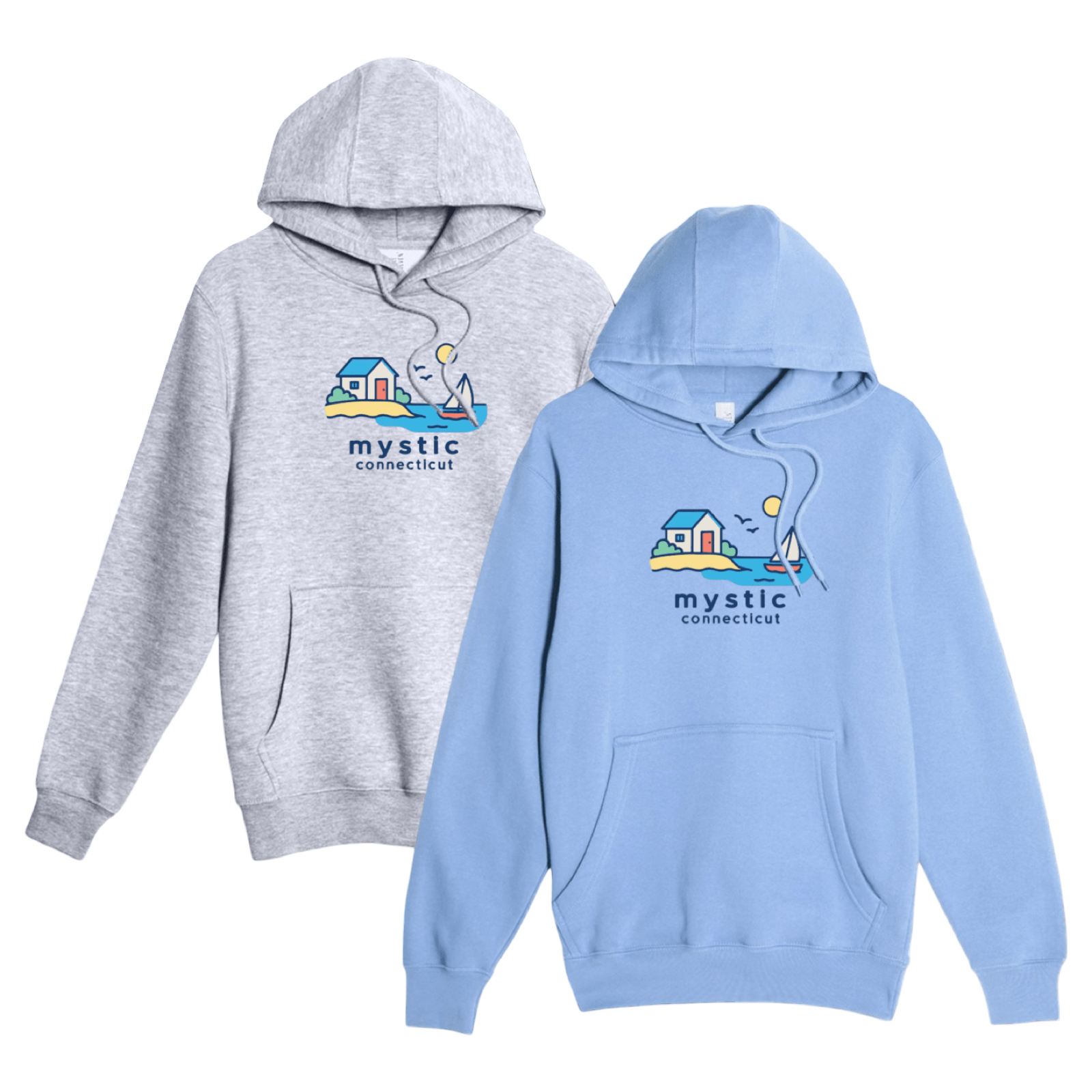 Cape Cod Clothing Company Mystic Beach House Comfort Fleece Hoodie