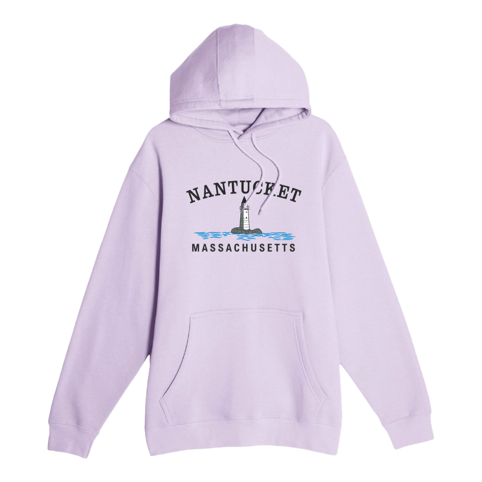 Cape Cod Clothing Company Nantucket Big Lighthouse Comfort Fleece Hoodie