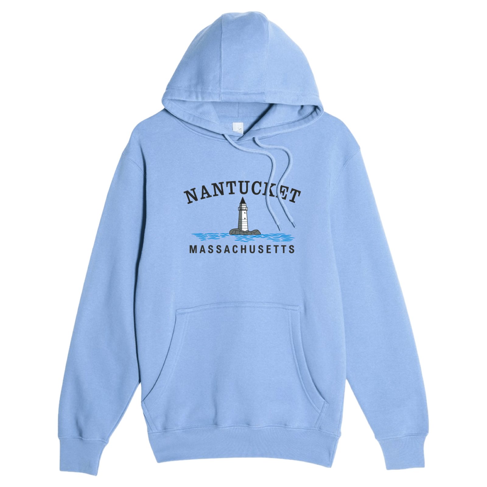 Cape Cod Clothing Company Nantucket Big Lighthouse Comfort Fleece Hoodie
