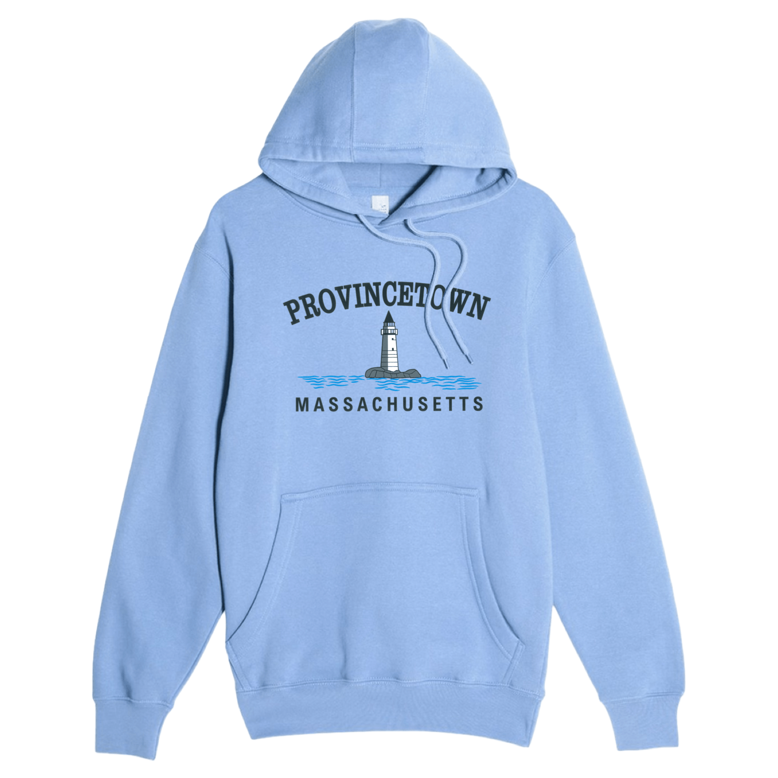 Cape Cod Clothing Company Provincetown Big Lighthouse Comfort Fleece Hoodie