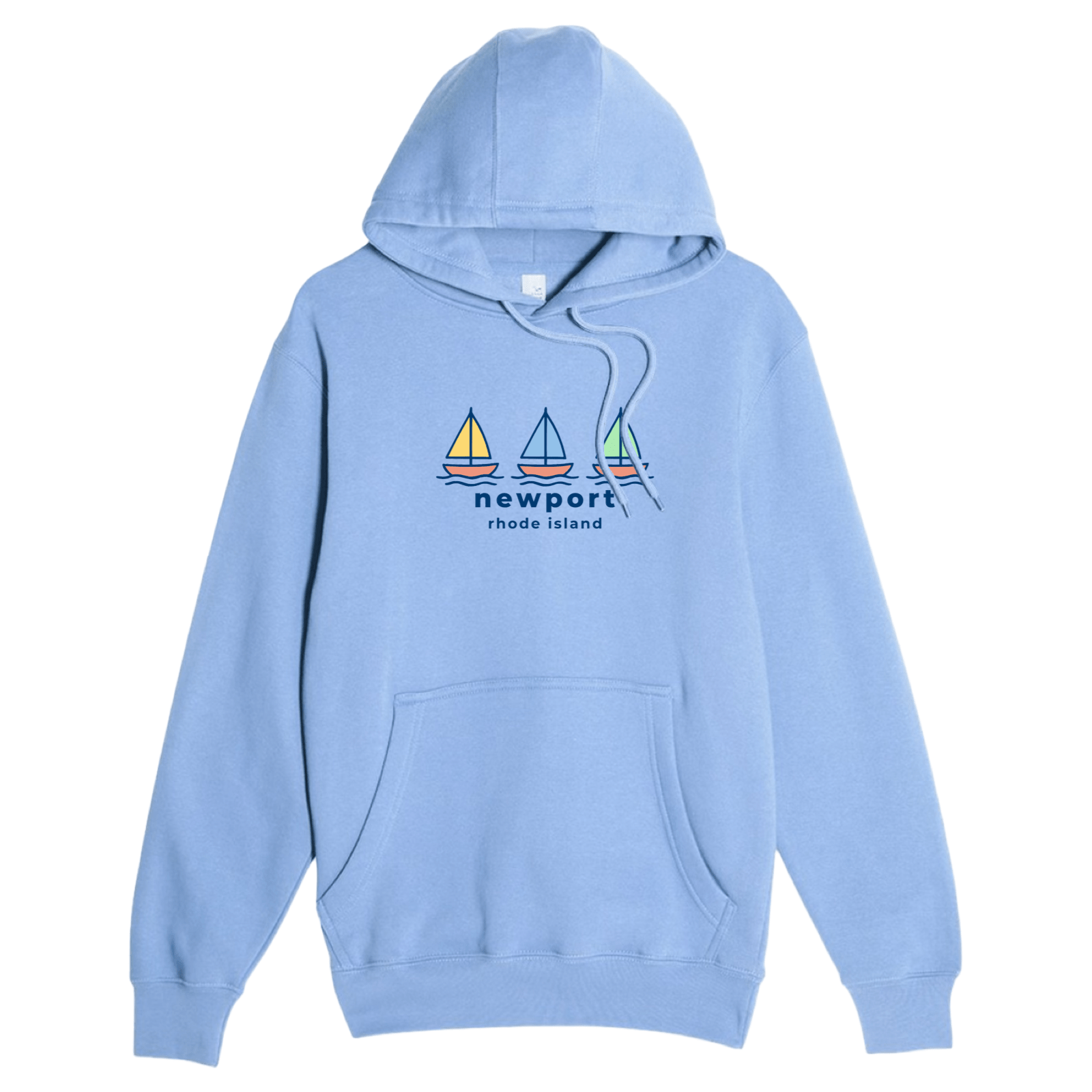 Cape Cod Clothing Company Newport Summer Sails Comfort Fleece Hoodie