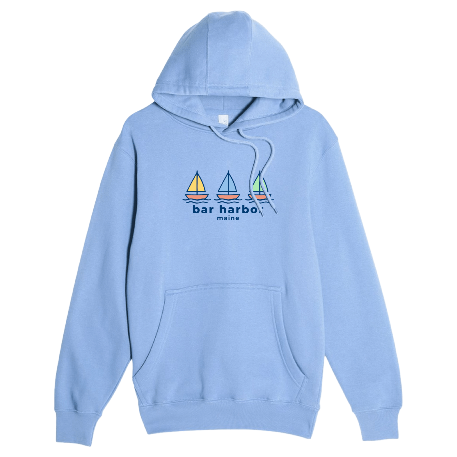 Cape Cod Clothing Company Bar Harbor Summer Sails Comfort Fleece Hoodie