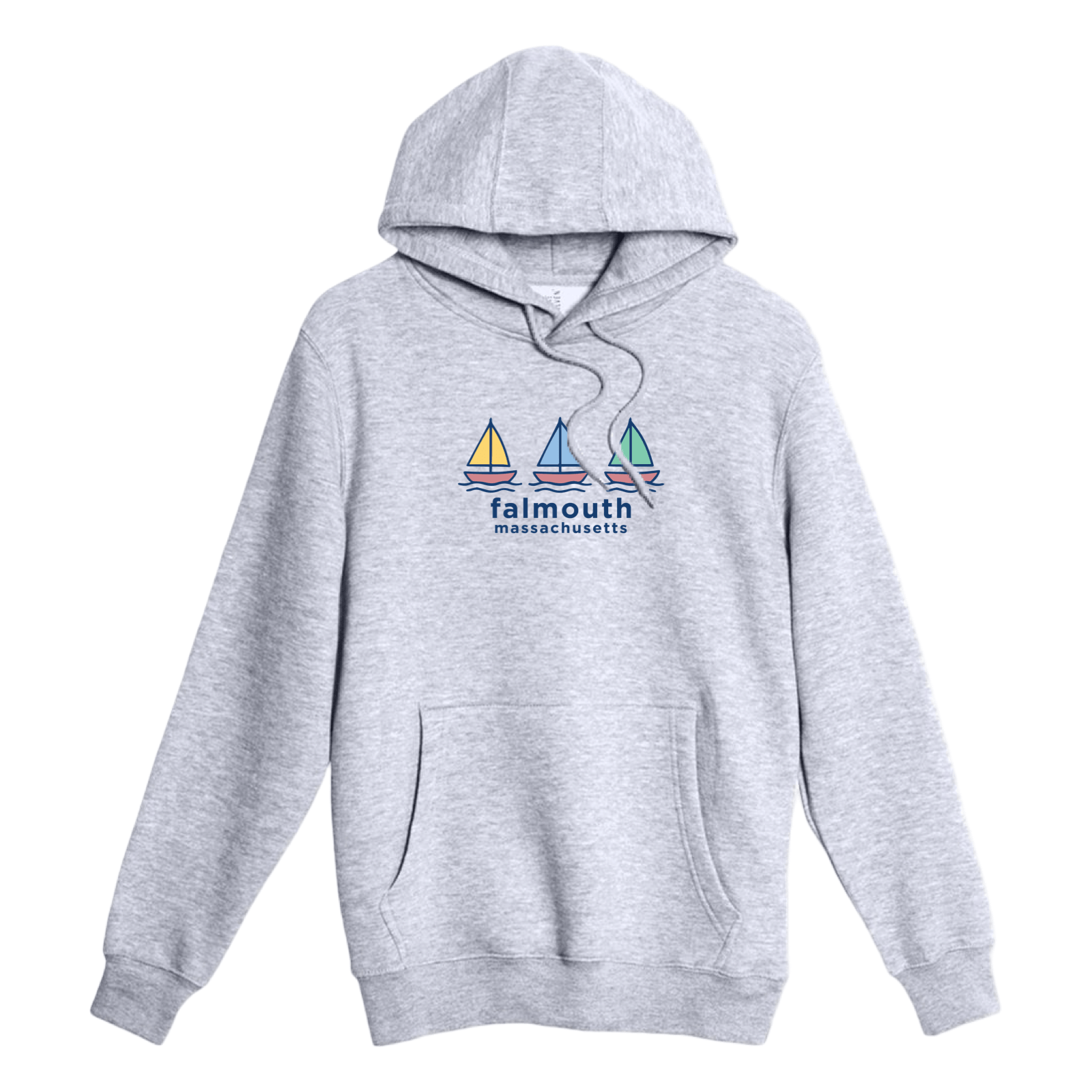 Cape Cod Clothing Company Falmouth Summer Sails Comfort Fleece Hoodie