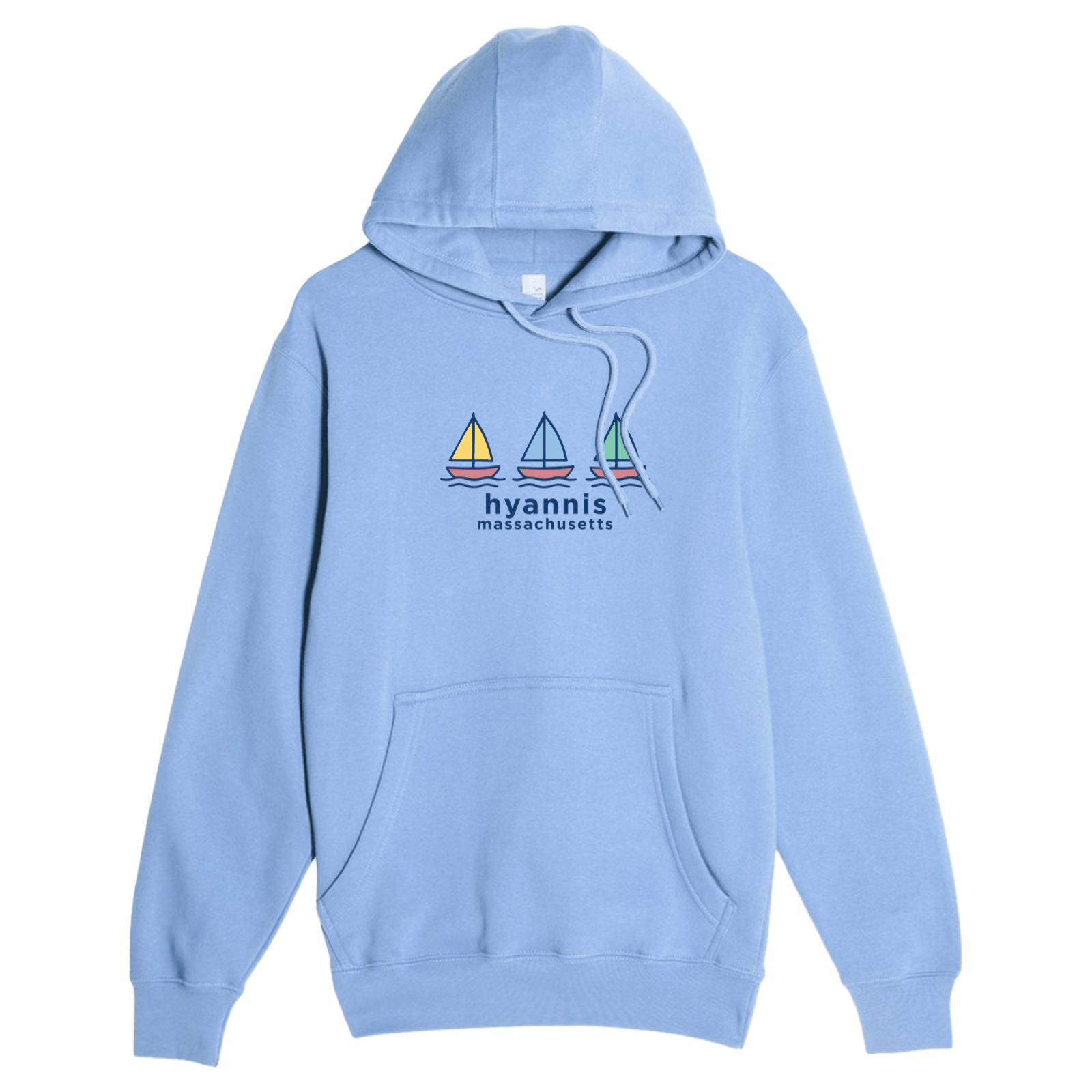 Cape Cod Clothing Company Hyannis Summer Sails Comfort Fleece Hoodie