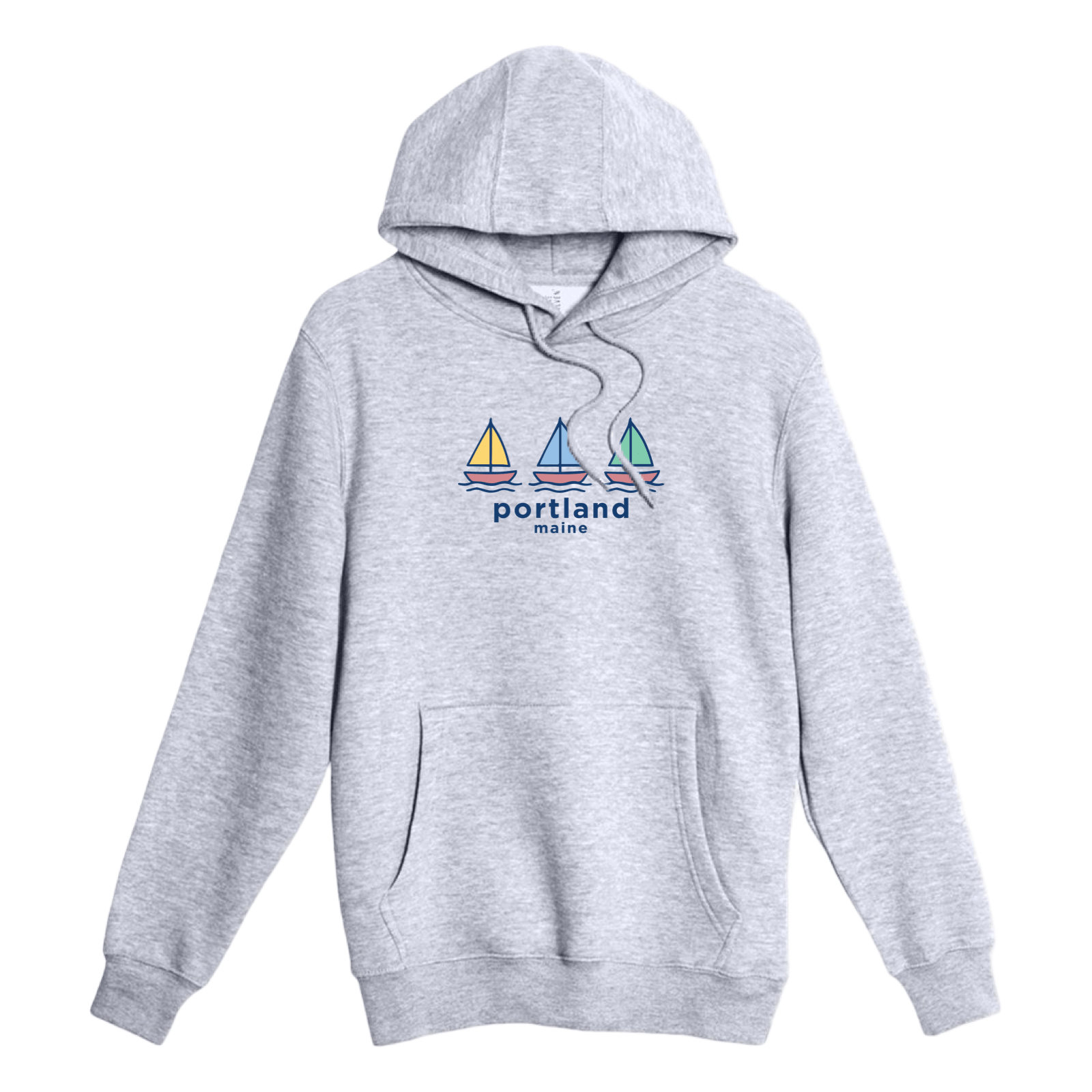Cape Cod Clothing Company Portland Summer Sails Comfort Fleece Hoodie