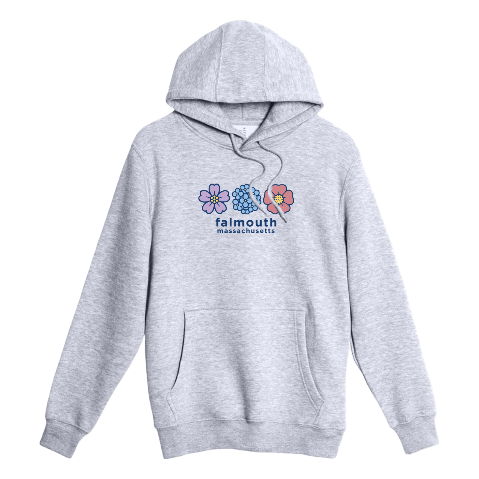 Cape Cod Clothing Company Falmouth Summer Bloom Comfort Fleece Hoodie