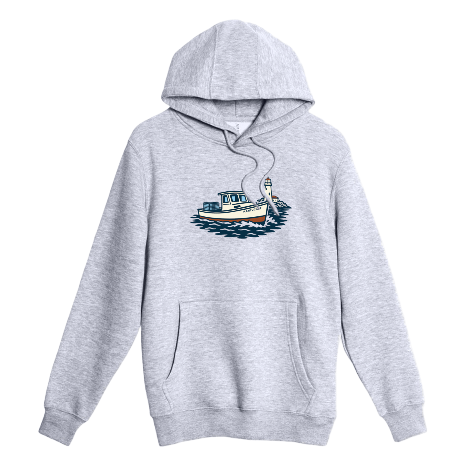 Cape Cod Clothing Company Nantucket Lobster Boat Comfort Fleece Hoodie