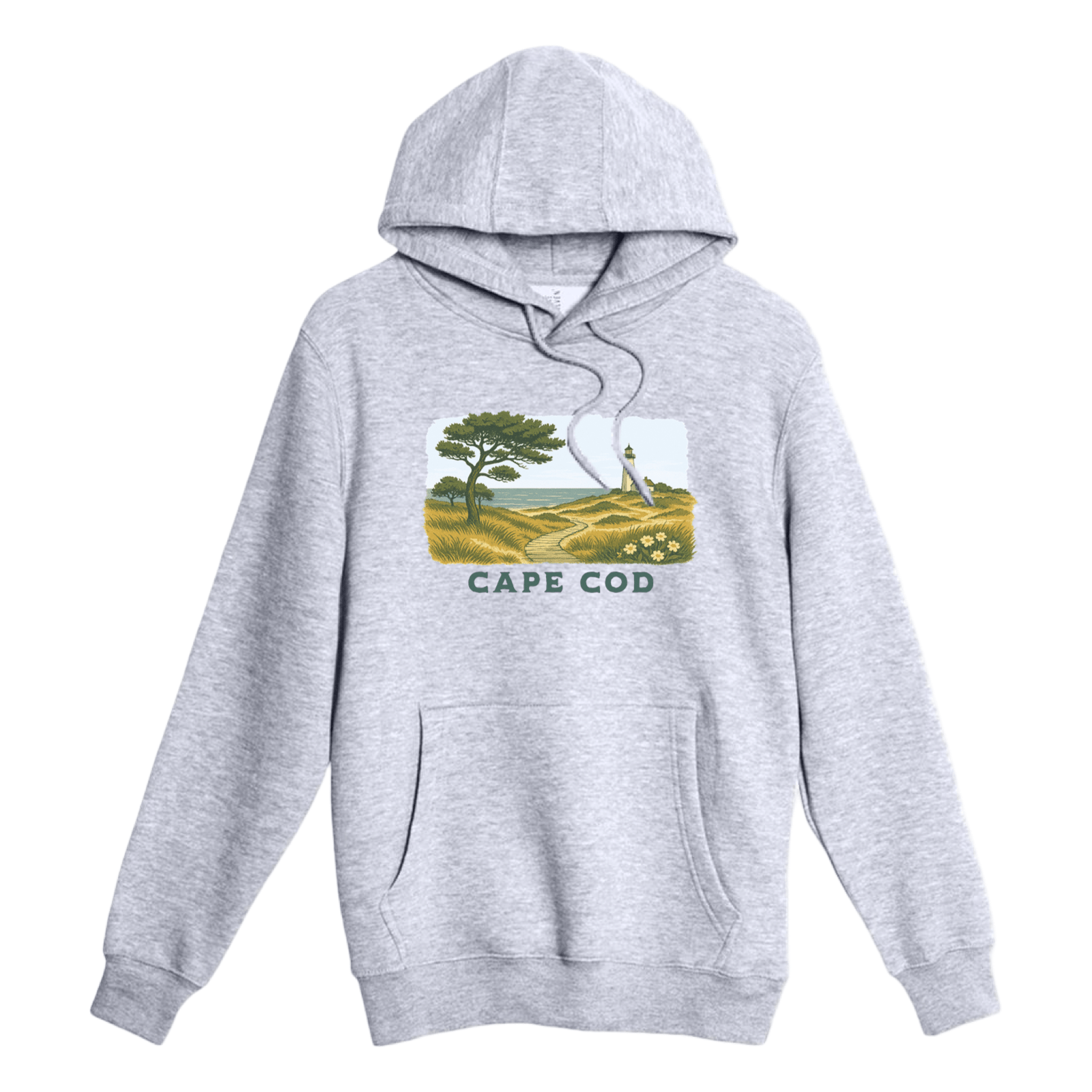 Cape Cod Clothing Company Cape Cod Serene Shoreline Comfort Fleece Hoodie