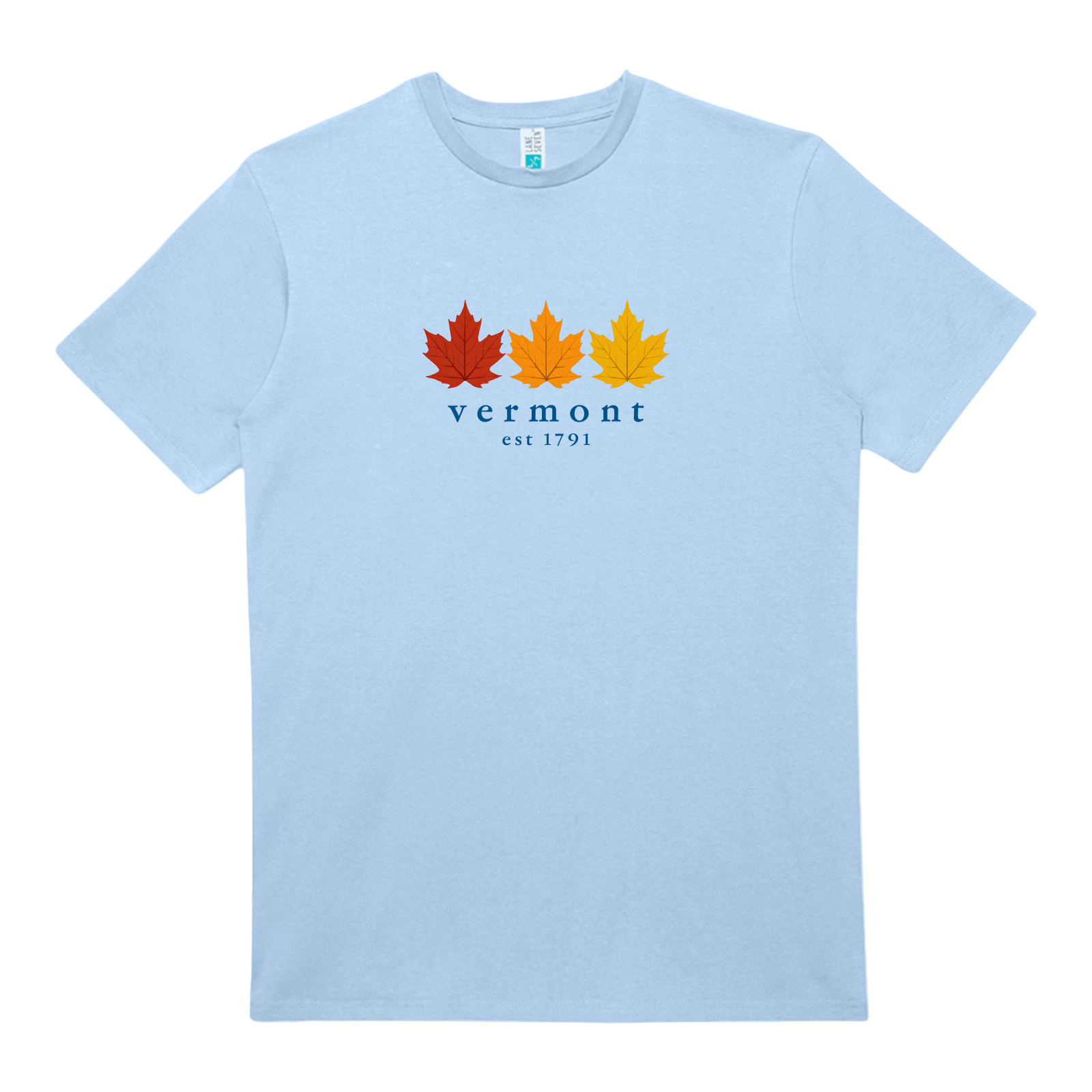 Cape Cod Clothing Company Vermont Fall Foliage Heavy Cotton T-Shirt