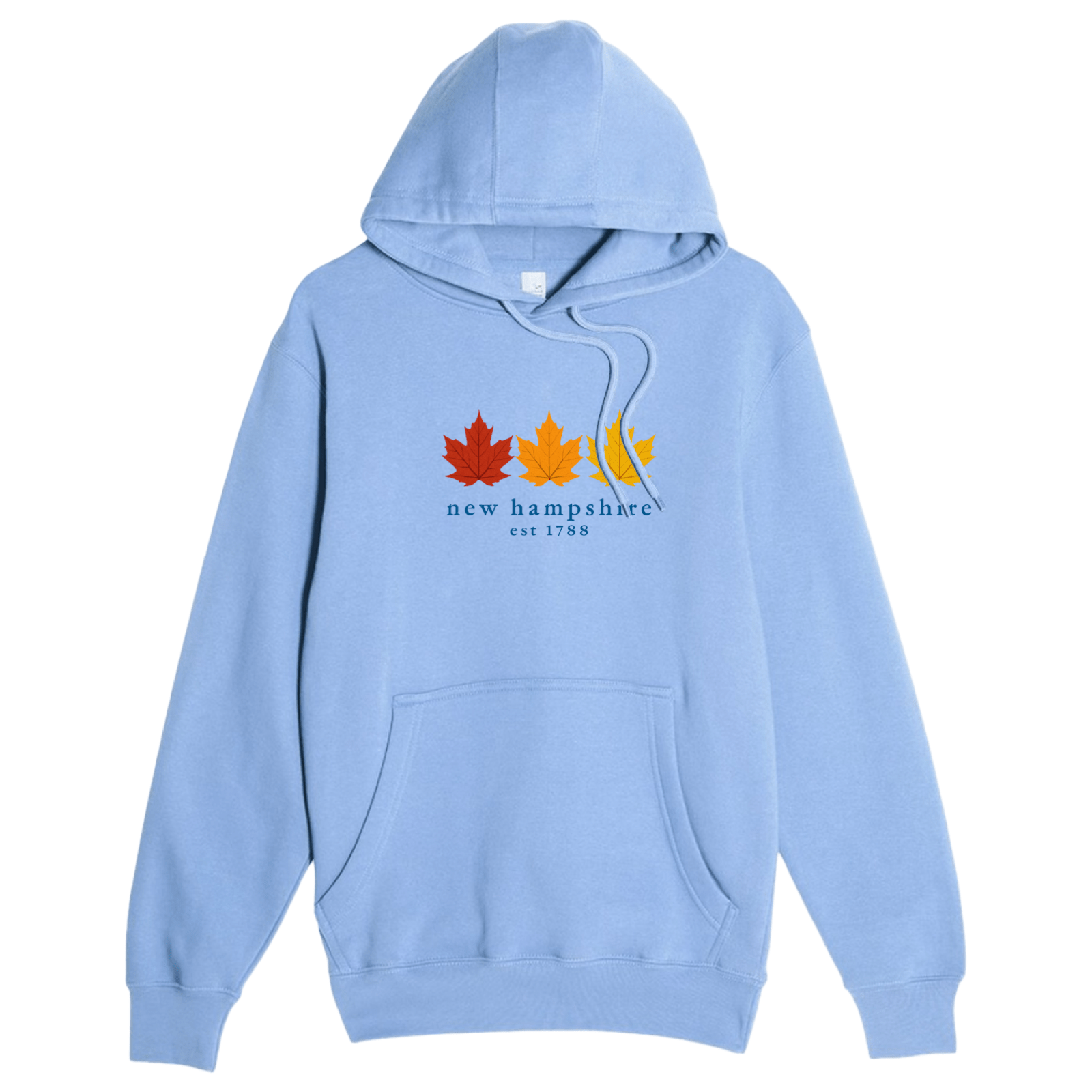 Cape Cod Clothing Company New Hampshire Fall Foliage Comfort Fleece Hoodie