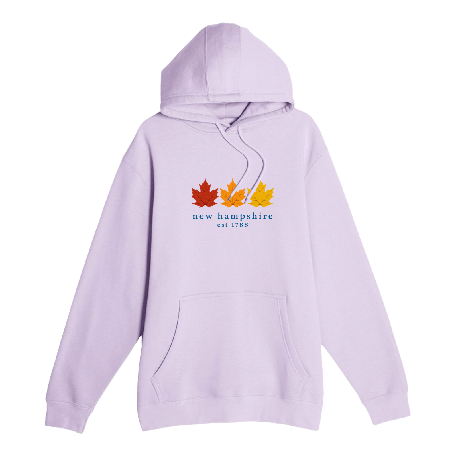 Cape Cod Clothing Company New Hampshire Fall Foliage Comfort Fleece Hoodie