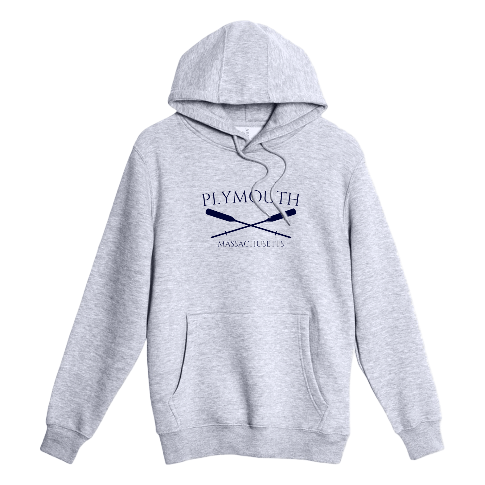 Cape Cod Clothing Company Plymouth Crossed Oar Comfort Fleece Hoodie