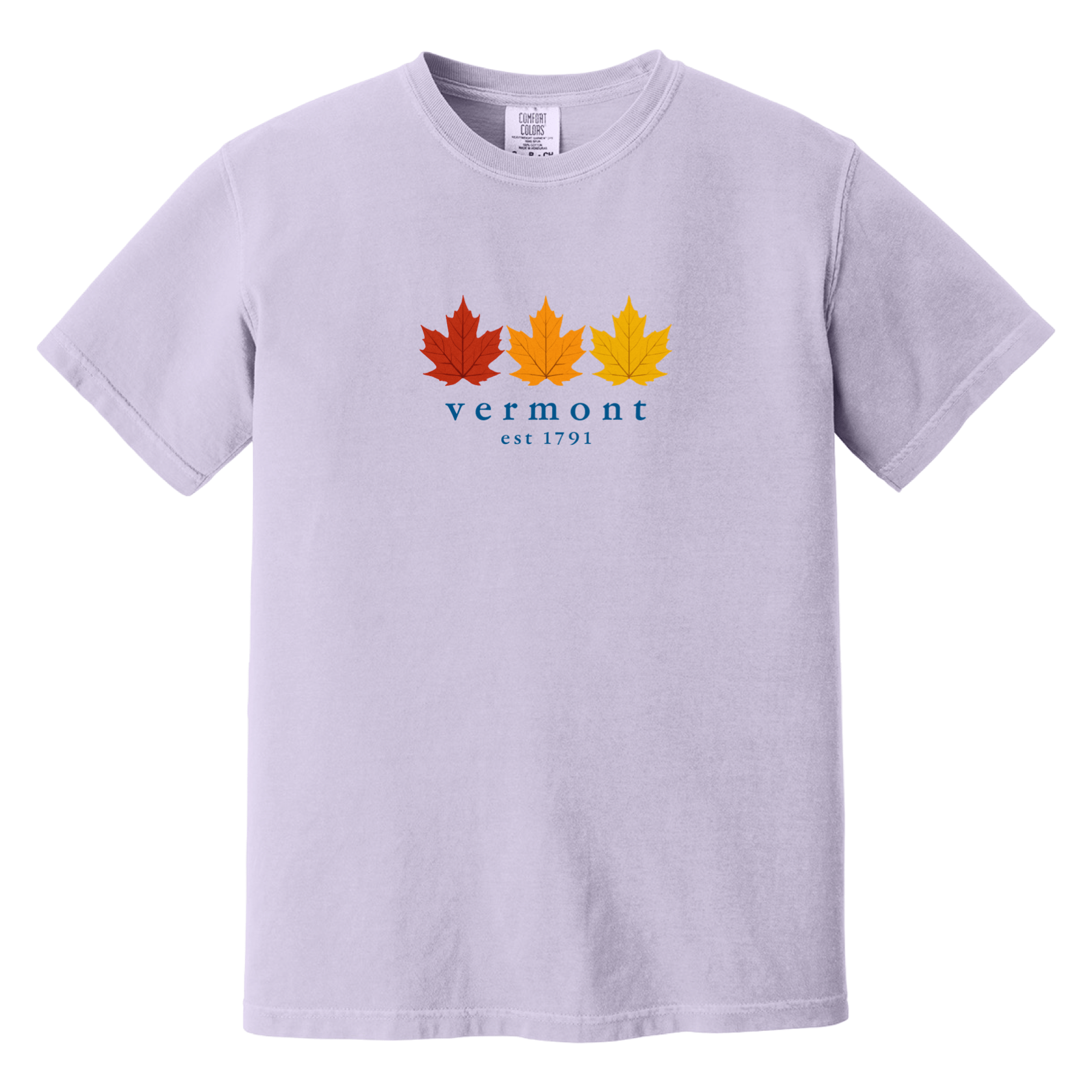 Cape Cod Clothing Company Vermont Fall Foliage Comfort Colors T-Shirt