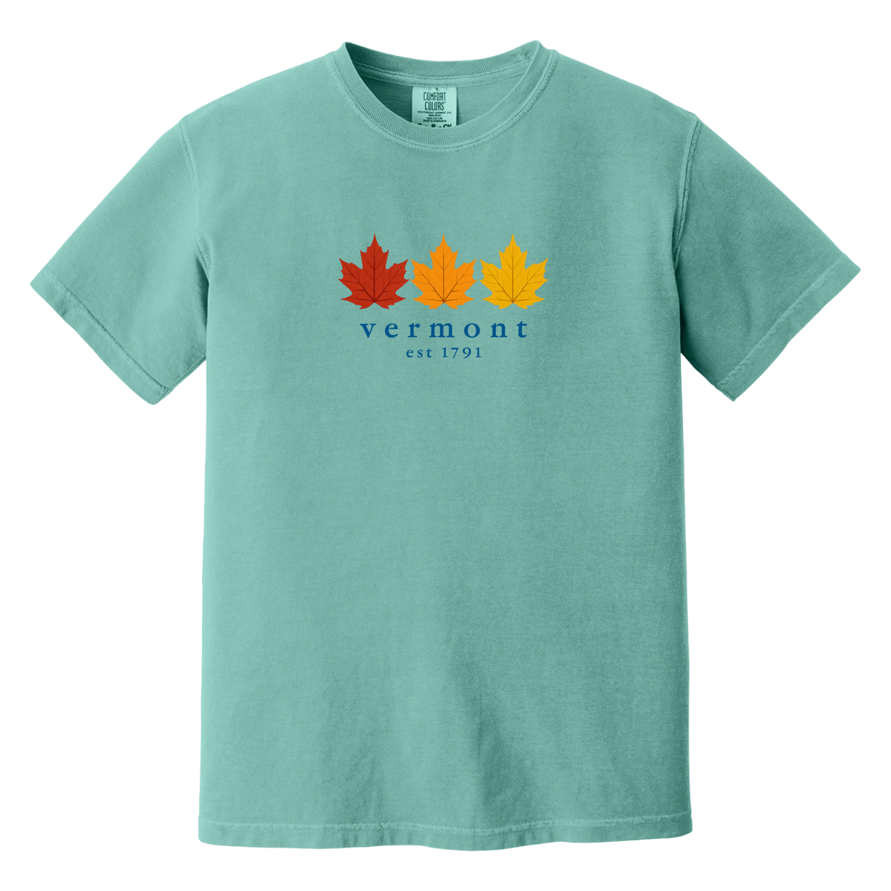 Cape Cod Clothing Company Vermont Fall Foliage Comfort Colors T-Shirt
