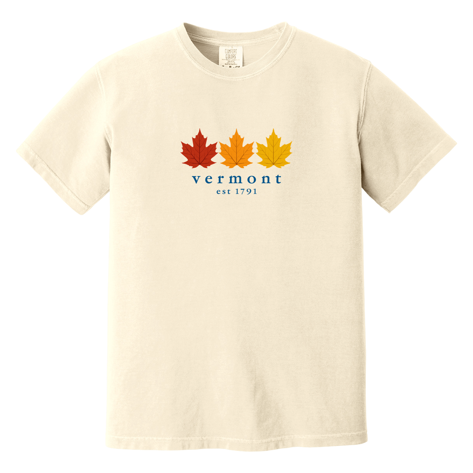 Cape Cod Clothing Company Vermont Fall Foliage Comfort Colors T-Shirt