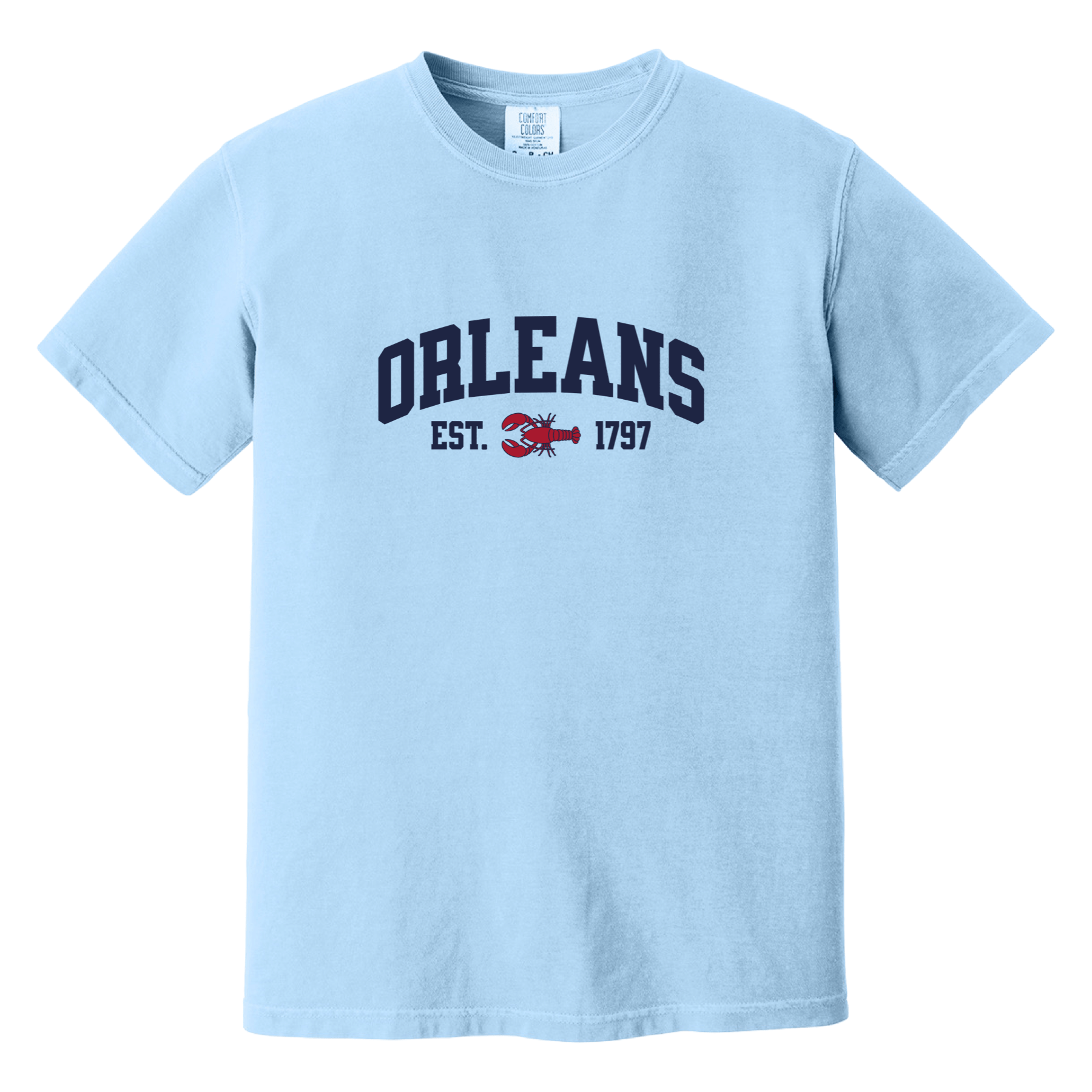 Cape Cod Clothing Company Orleans Lobster Comfort Colors T-Shirt