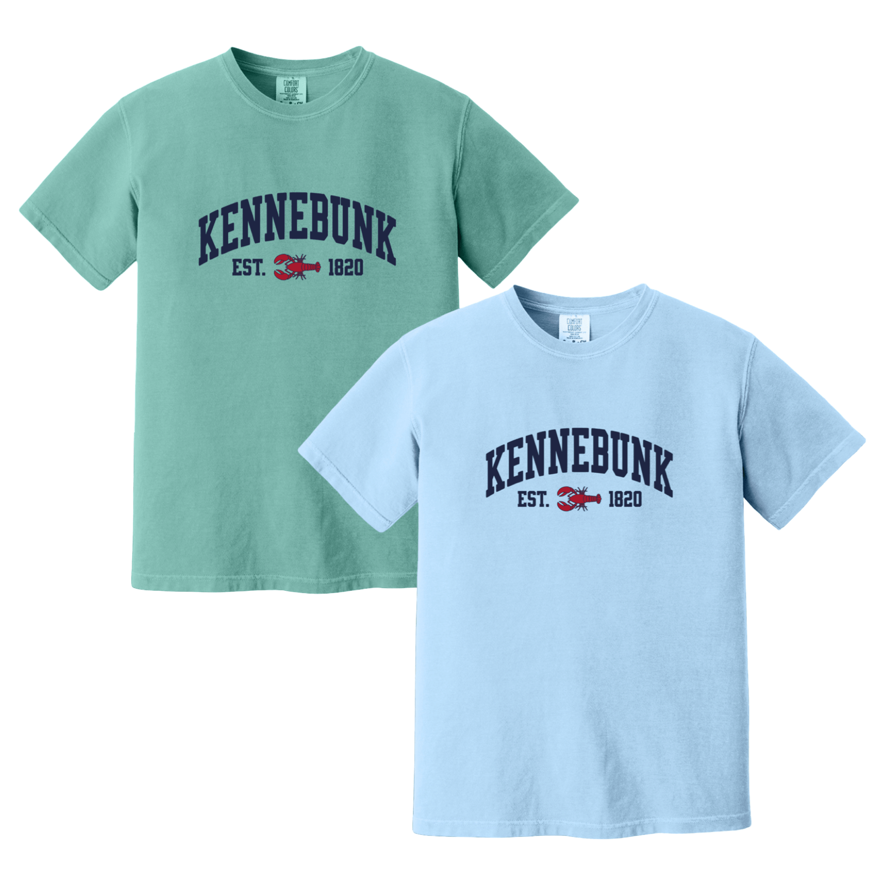 Cape Cod Clothing Company Kennebunk Lobster Comfort Colors T-Shirt