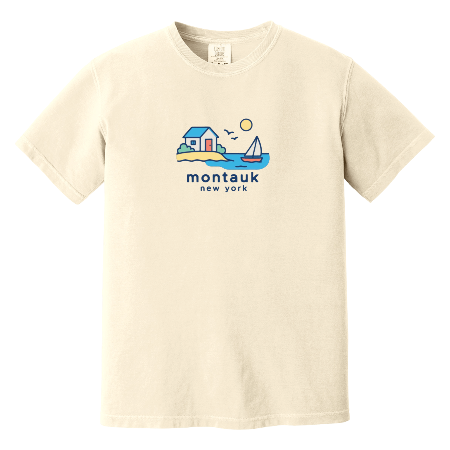 Cape Cod Clothing Company Montauk Beach House Comfort Colors T-Shirt
