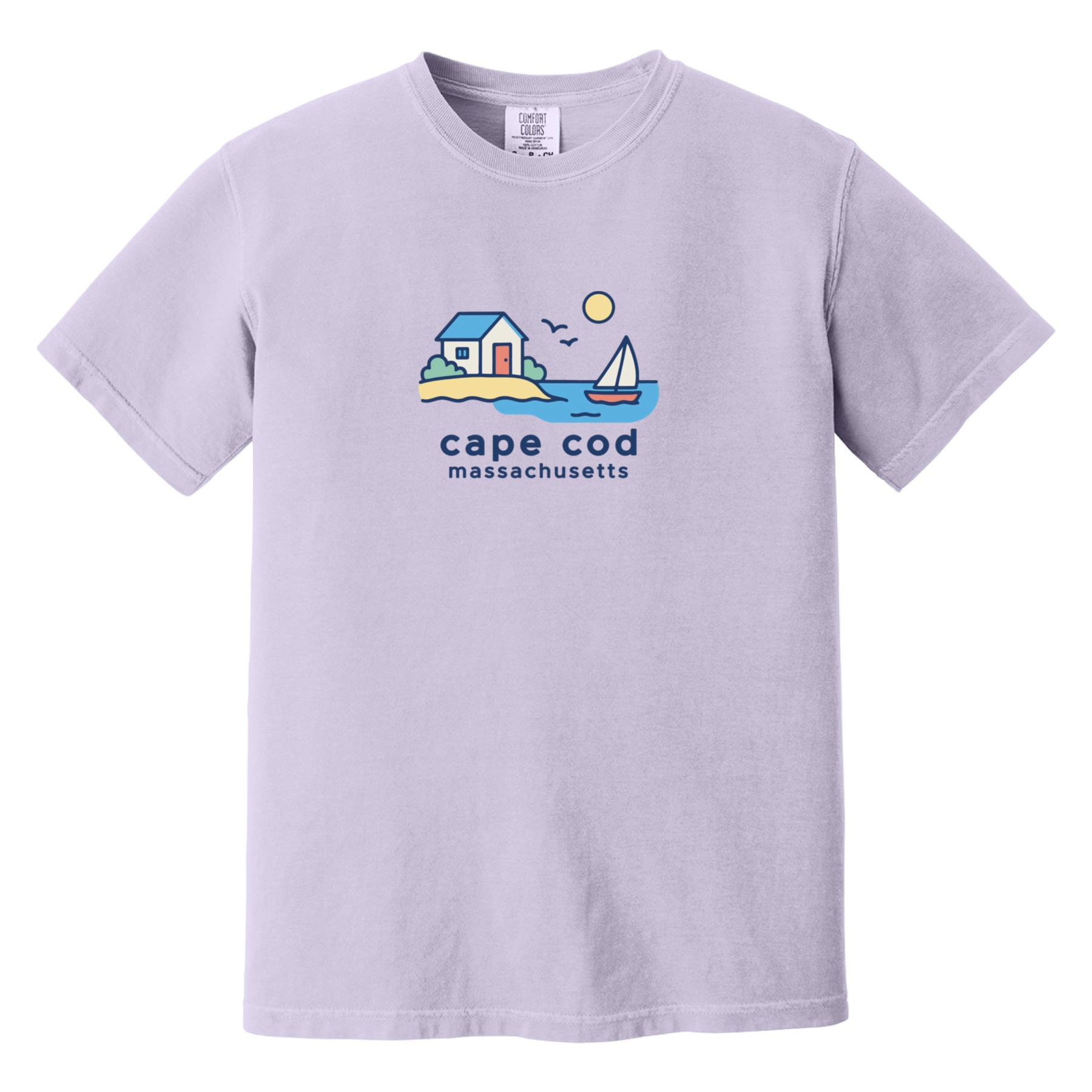Cape Cod Beach House Comfort Colors T-Shirt