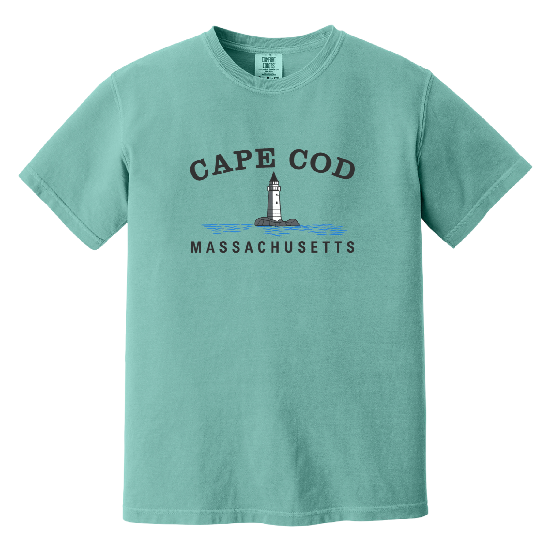 Cape Cod Big Lighthouse Comfort Colors T-Shirt