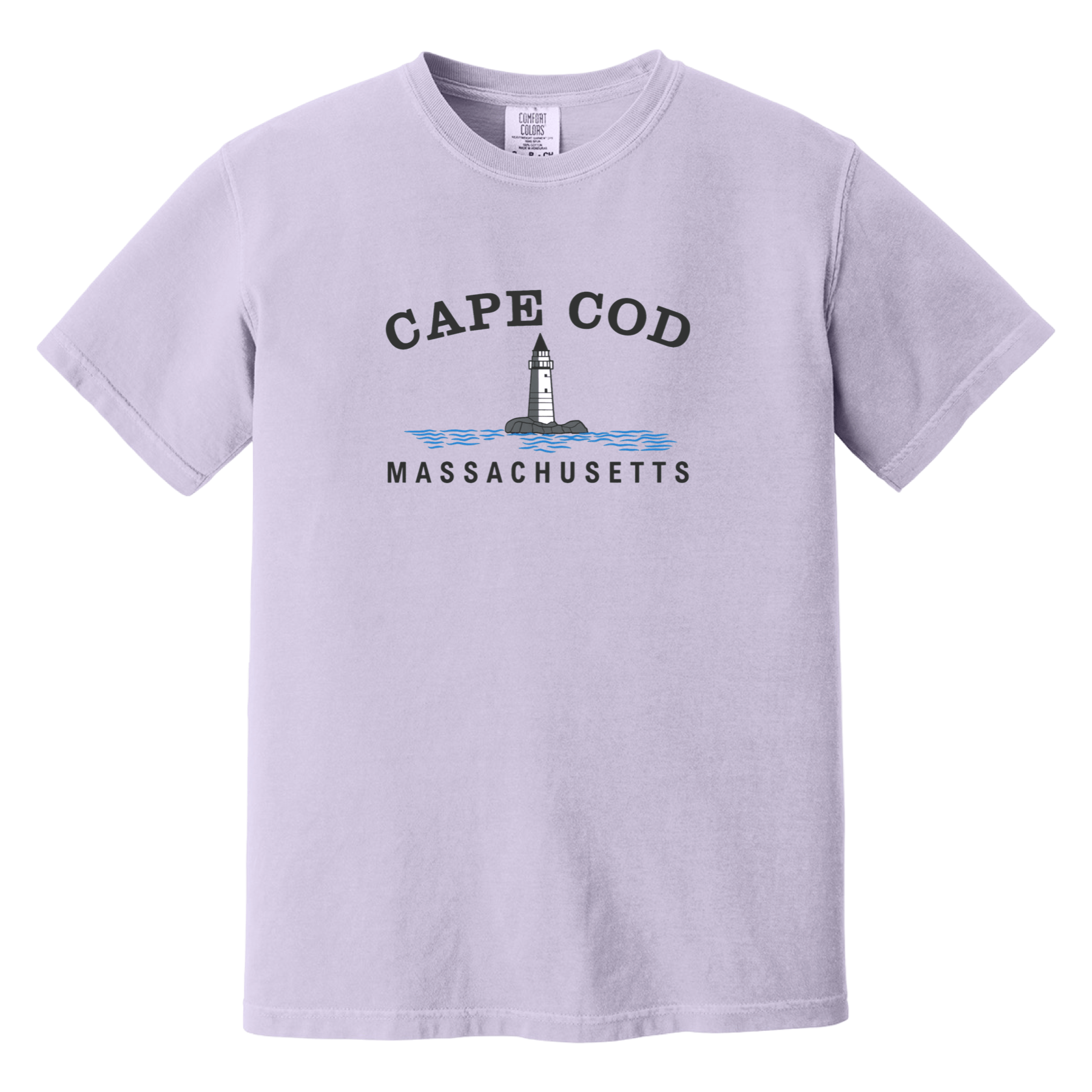 Cape Cod Clothing Company Cape Cod Big Lighthouse Comfort Colors T-Shirt