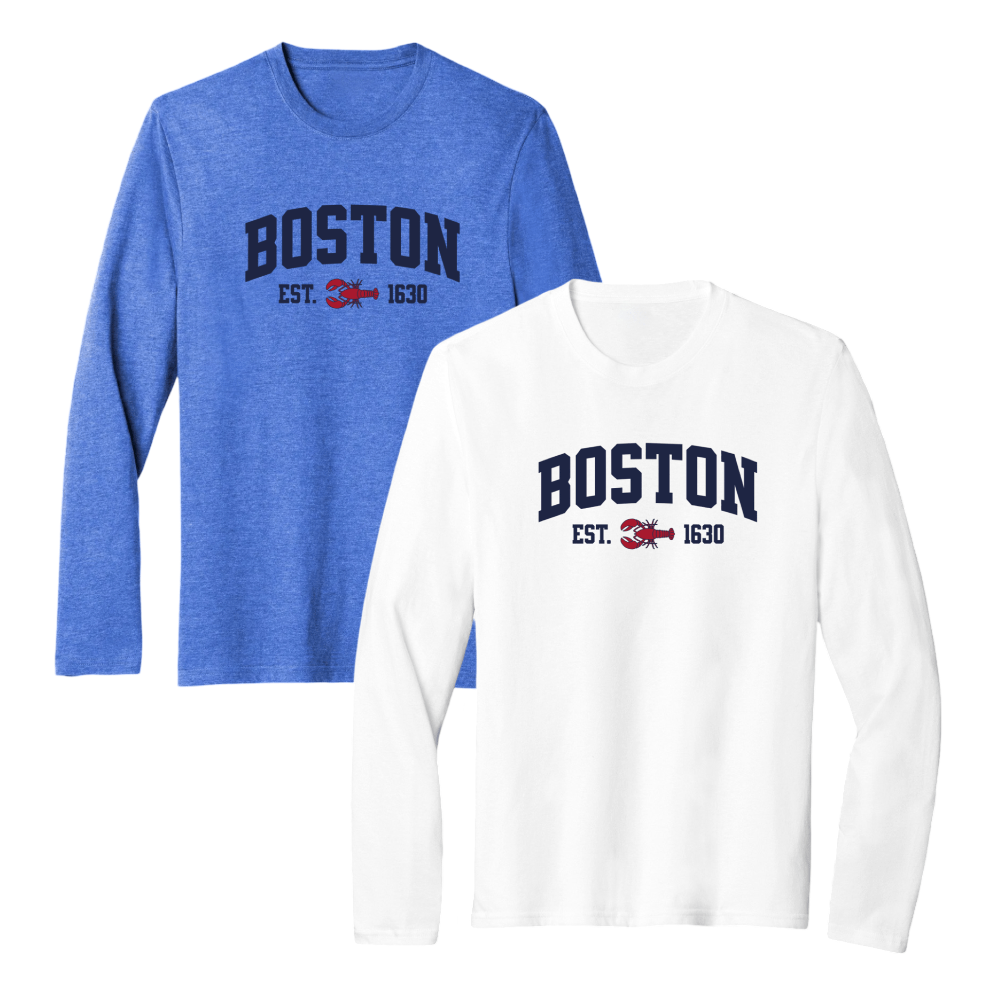 Cape Cod Clothing Company Boston Lobster Essential Long Sleeve Tee