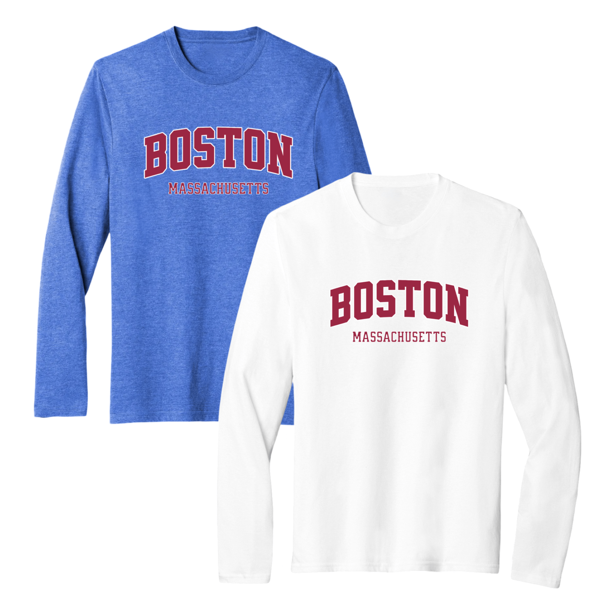 Cape Cod Clothing Company Boston Collegiate Essential Long Sleeve Tee