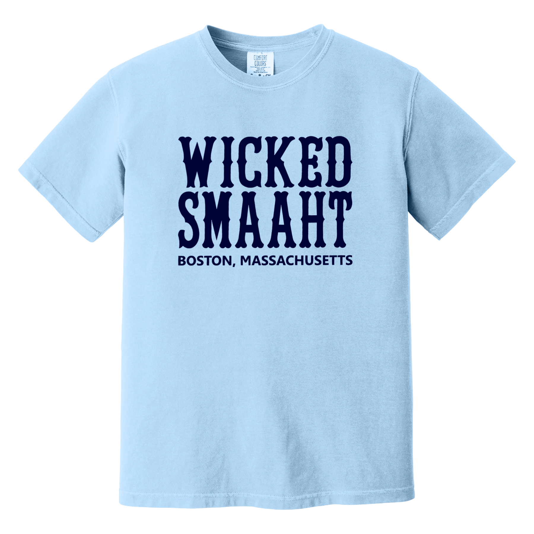 Cape Cod Clothing Company Boston Wicked Smaaht Comfort Colors T-Shirt