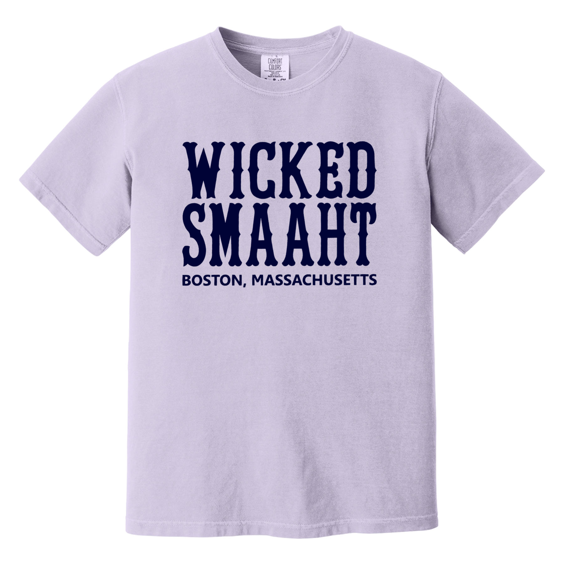 Cape Cod Clothing Company Boston Wicked Smaaht Comfort Colors T-Shirt