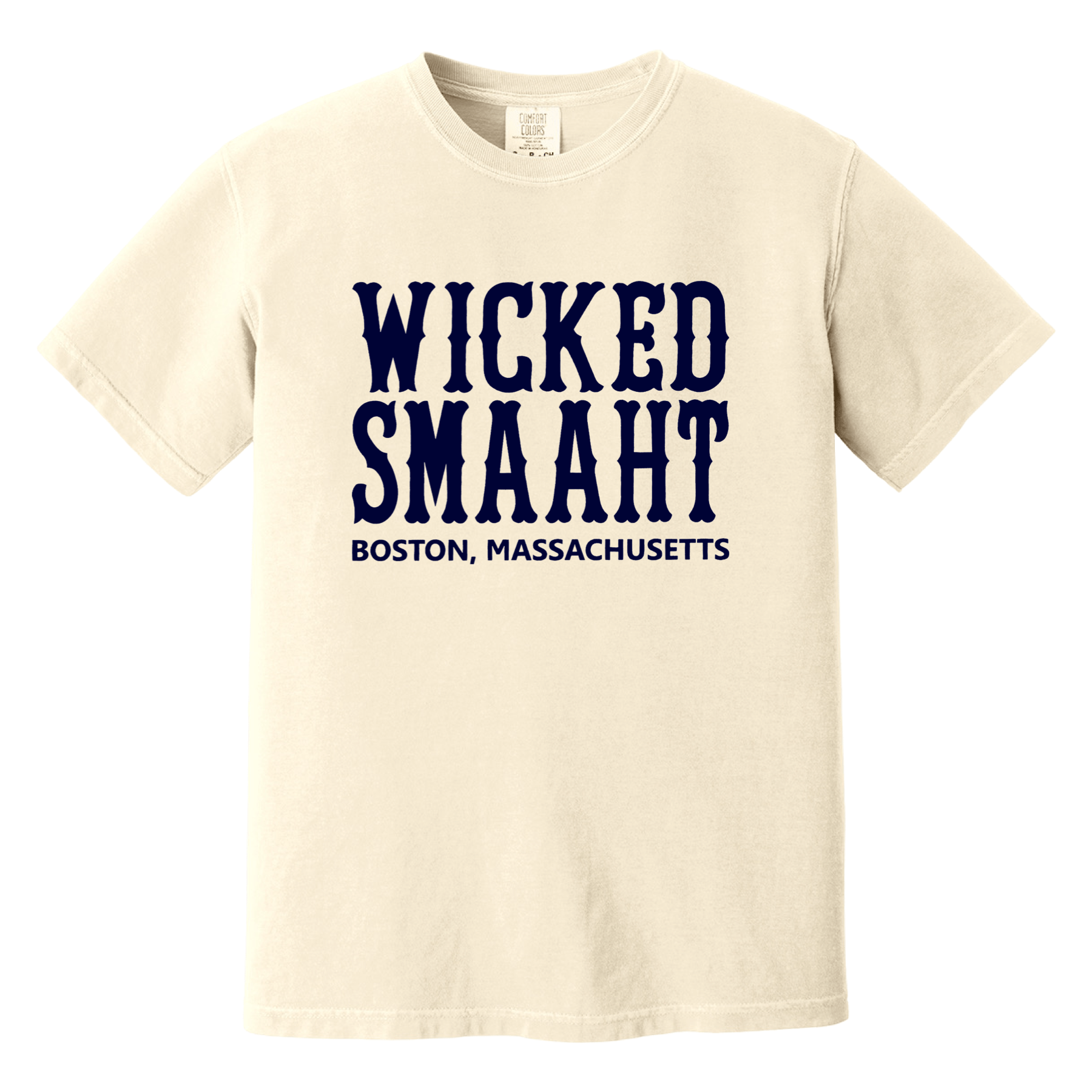 Cape Cod Clothing Company Boston Wicked Smaaht Comfort Colors T-Shirt