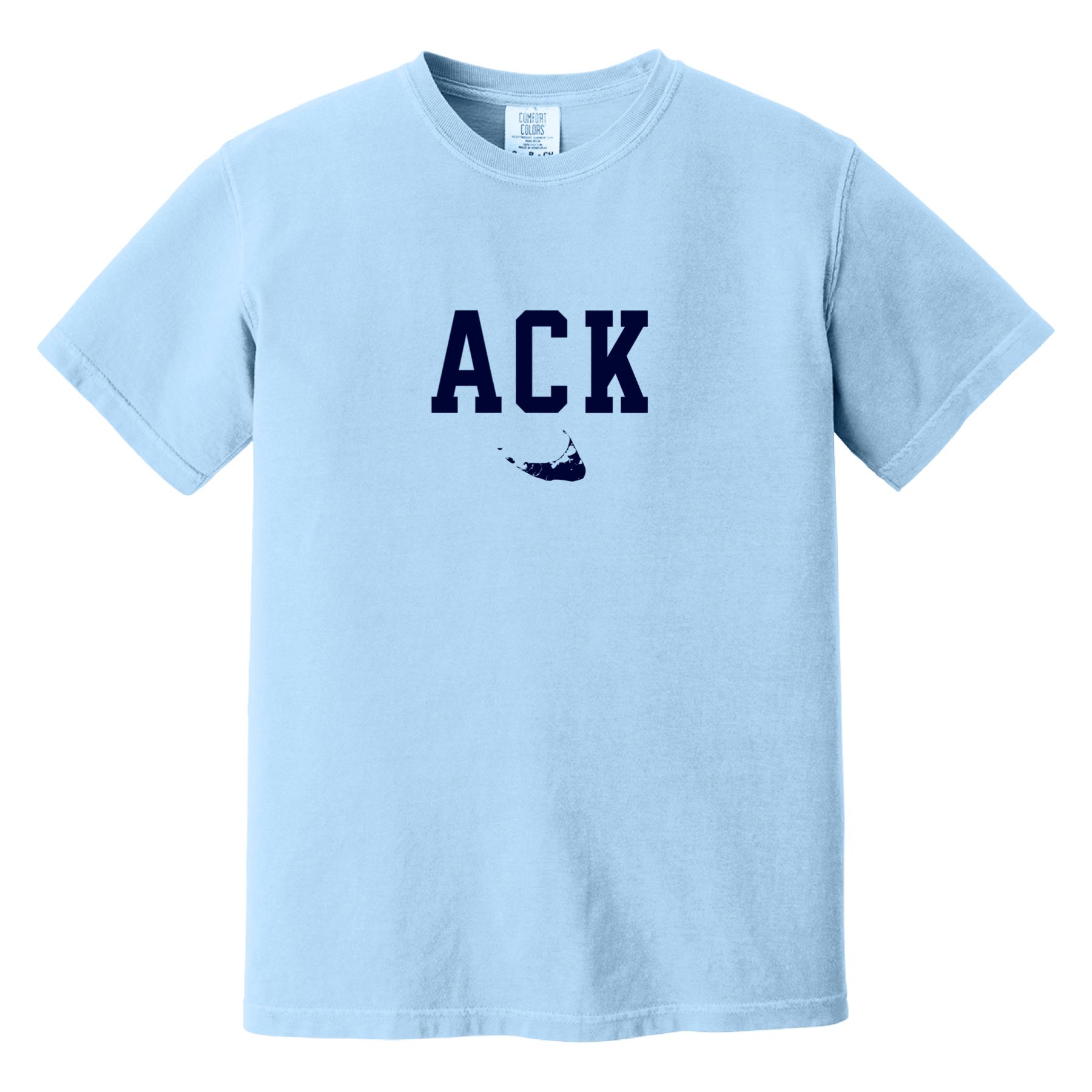 Cape Cod Clothing Company Nantucket ACK Comfort Colors T-Shirt