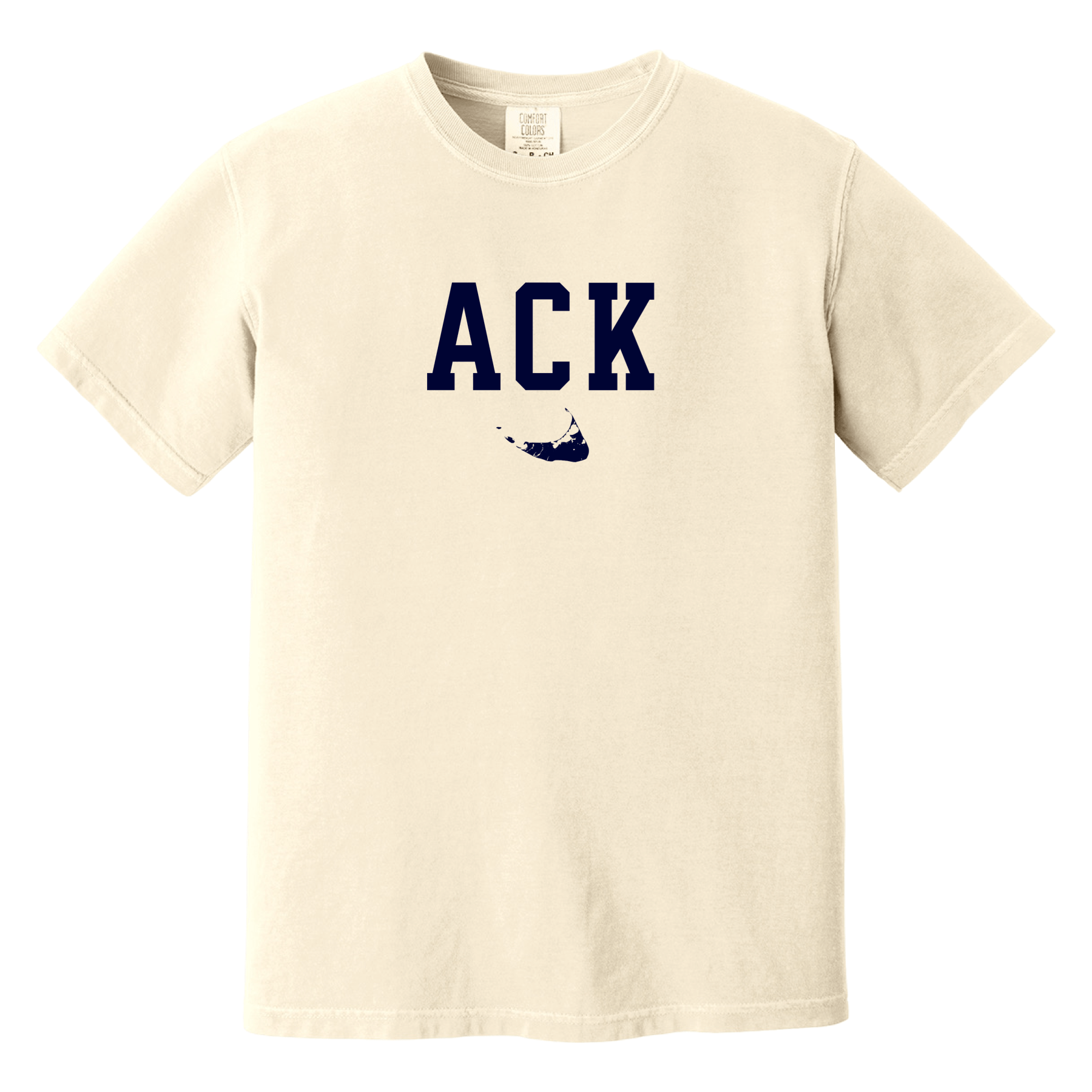 Cape Cod Clothing Company Nantucket ACK Comfort Colors T-Shirt