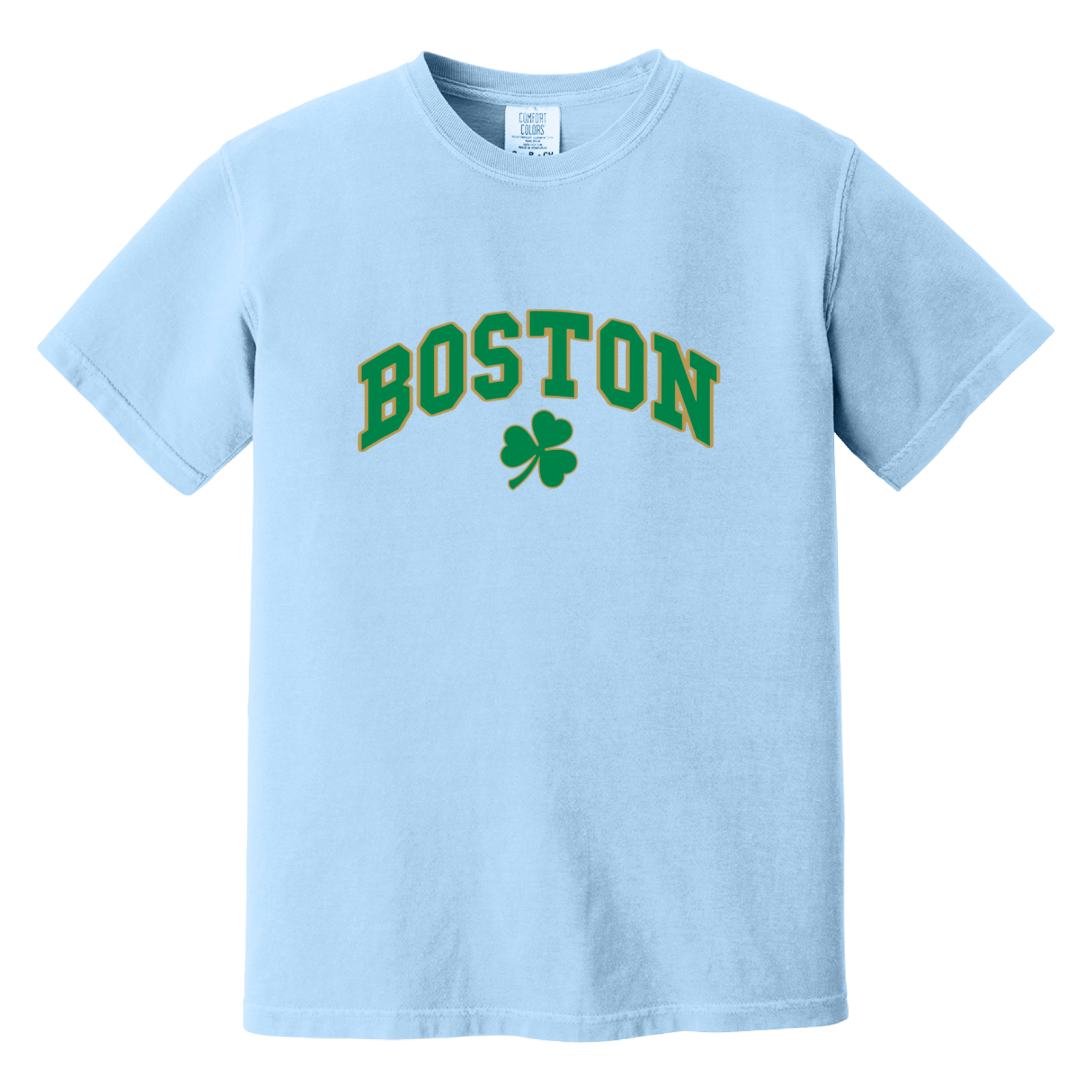 Cape Cod Clothing Company Boston Vintage Shamrock Comfort Colors T-Shirt