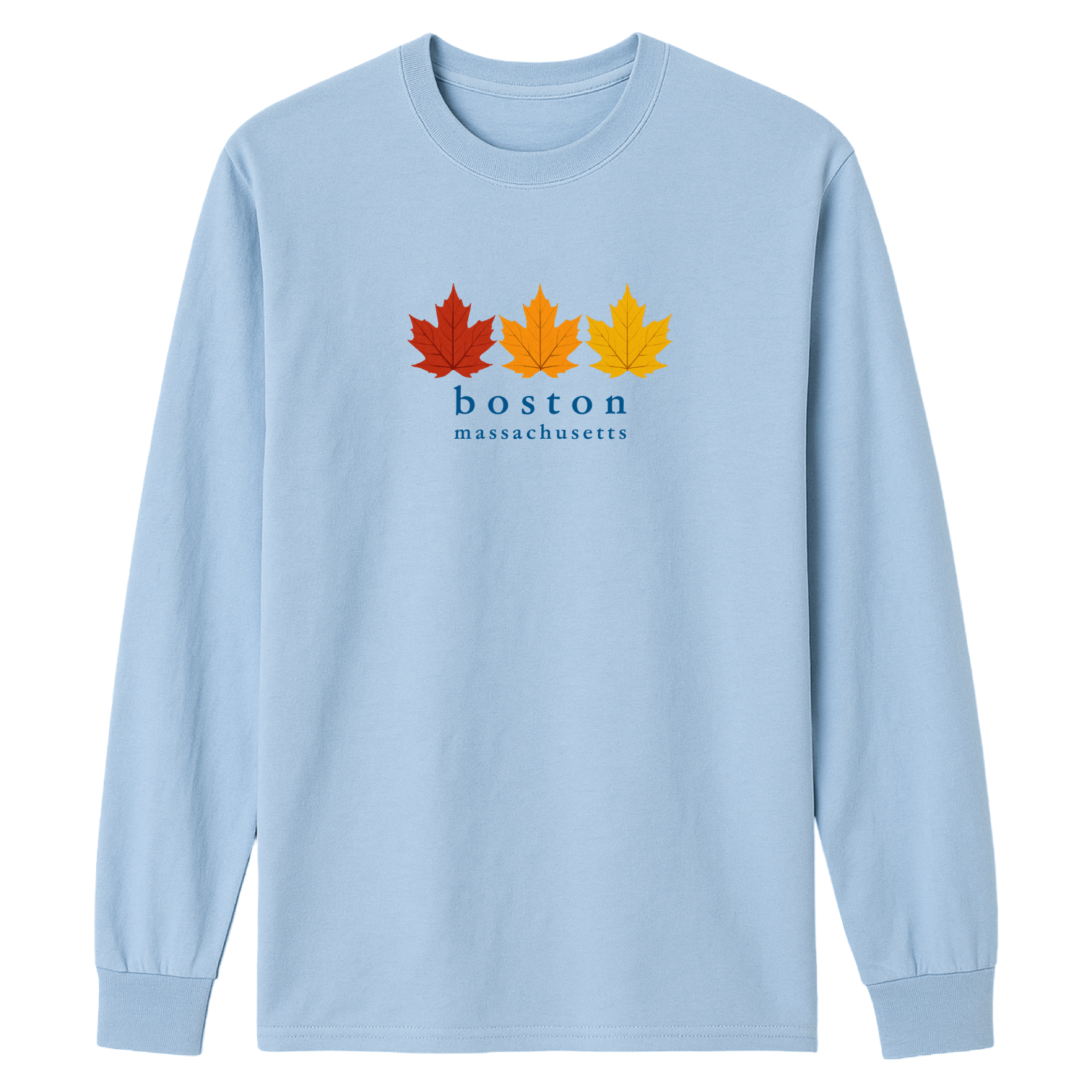 Cape Cod Clothing Company Boston Fall Foliage Essential Long Sleeve Tee