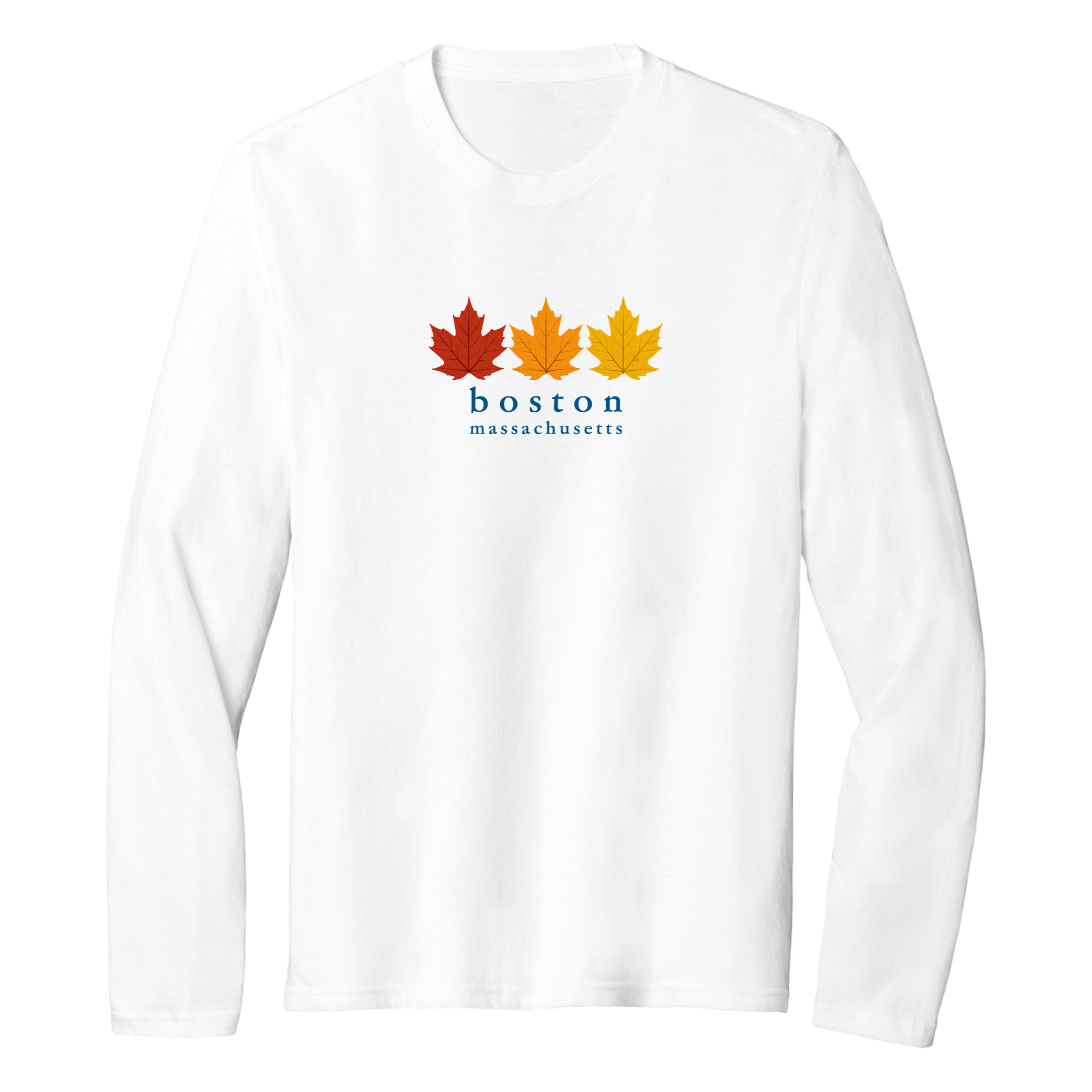 Boston Fall Foliage Essential Long Sleeve Tee