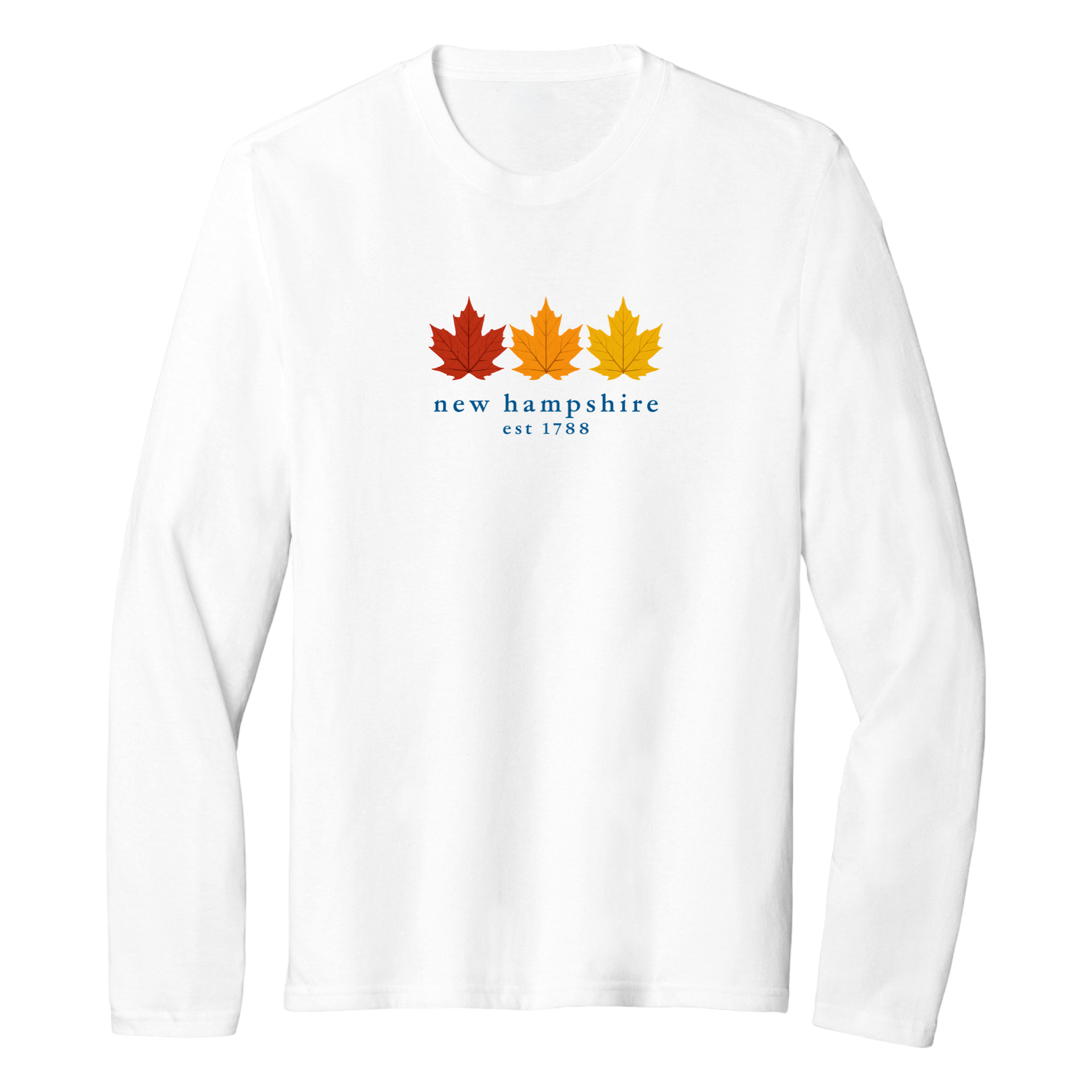 Cape Cod Clothing Company New Hampshire Fall Foliage Essential Long Sleeve Tee
