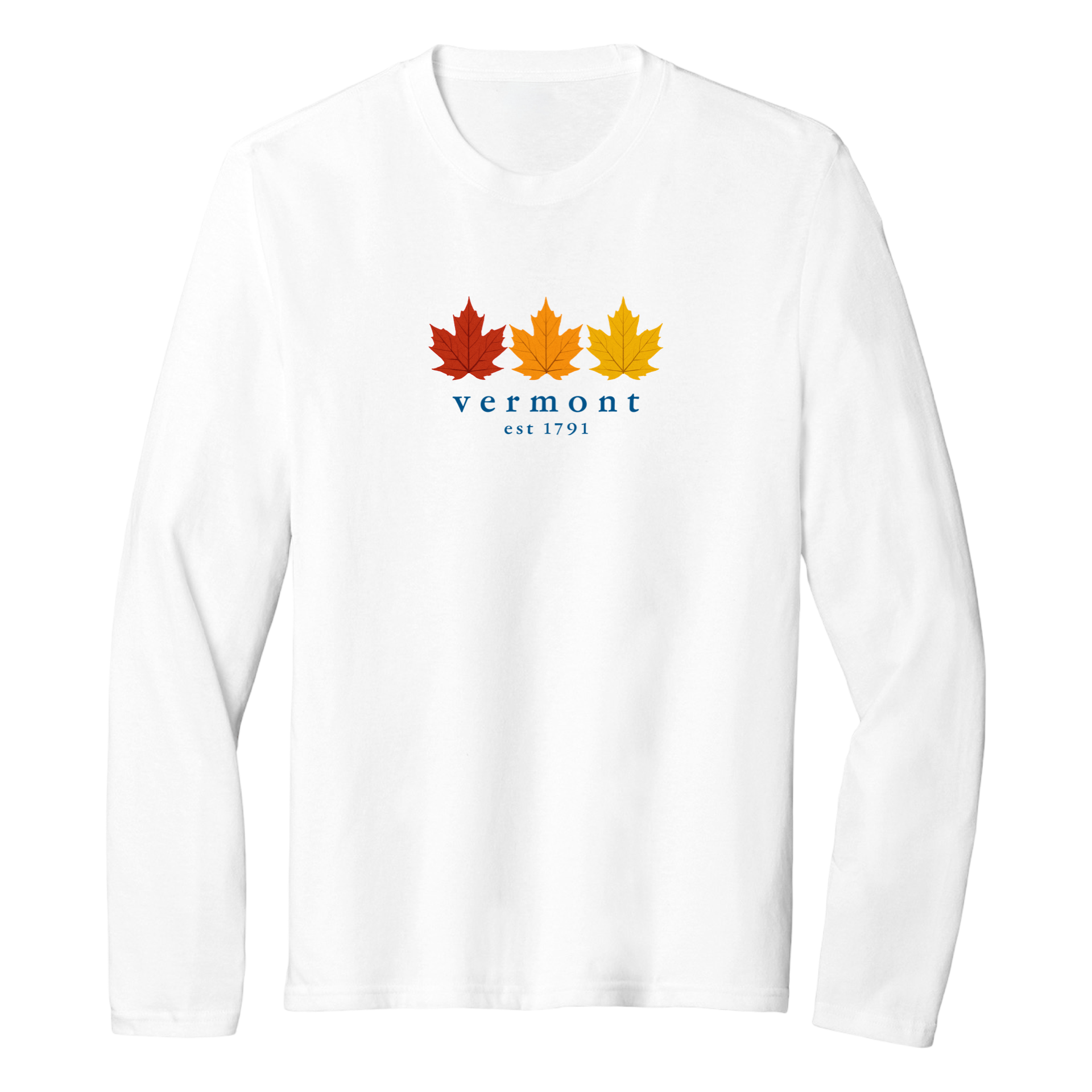 Cape Cod Clothing Company Vermont Fall Foliage Essential Long Sleeve Tee