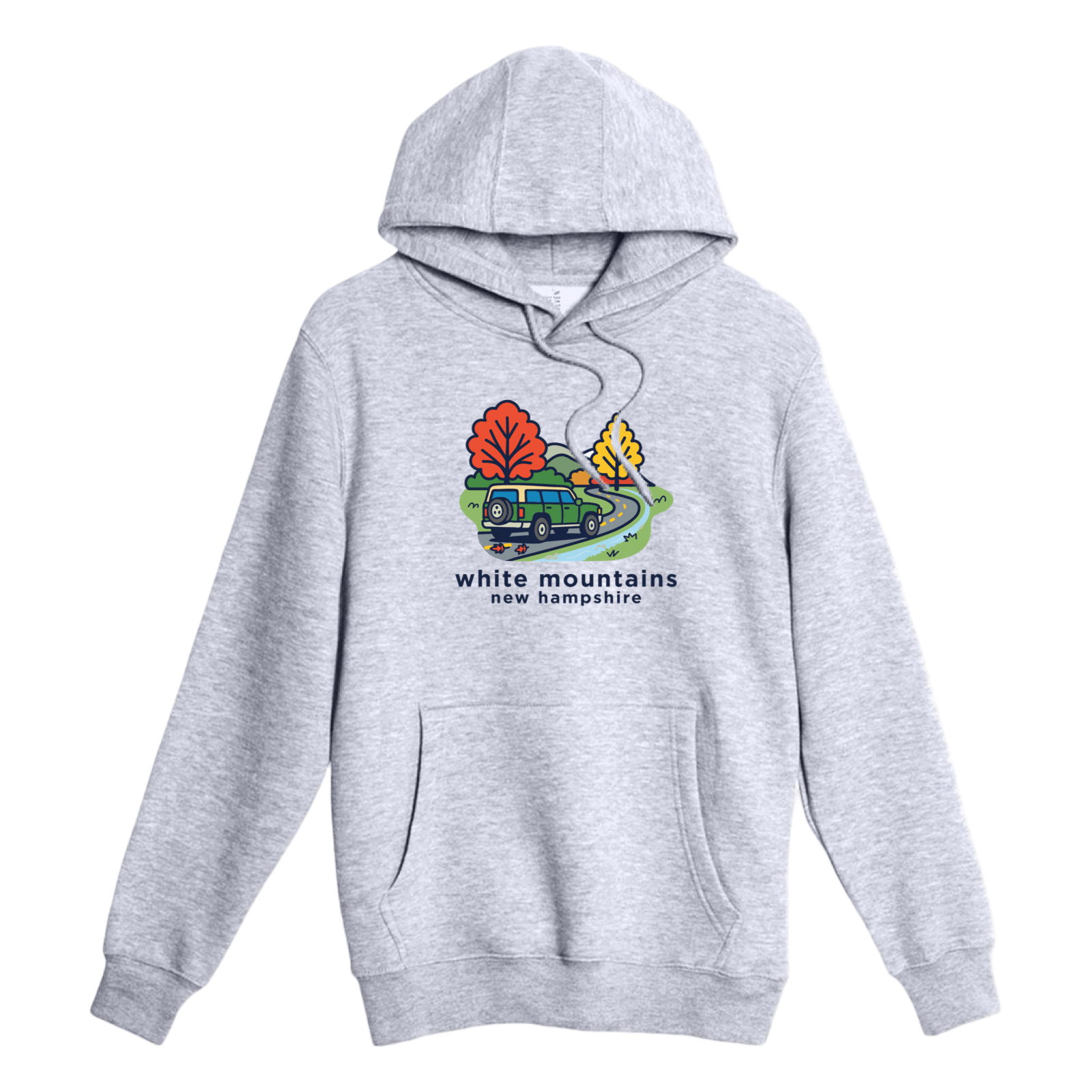 Cape Cod Clothing Company White Mountains Mountain Drive Comfort Fleece Hoodie
