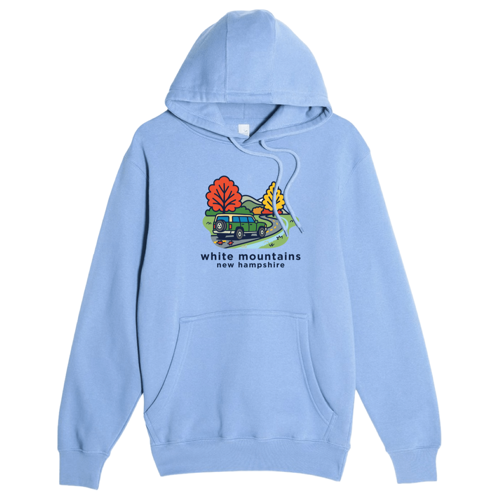 Cape Cod Clothing Company White Mountains Mountain Drive Comfort Fleece Hoodie