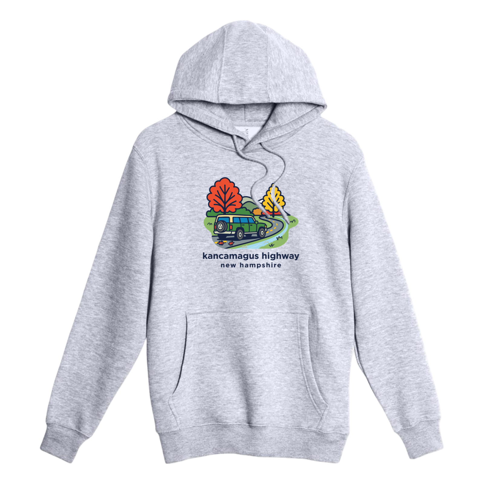 Kancamagus Highway Mountain Drive Comfort Fleece Hoodie